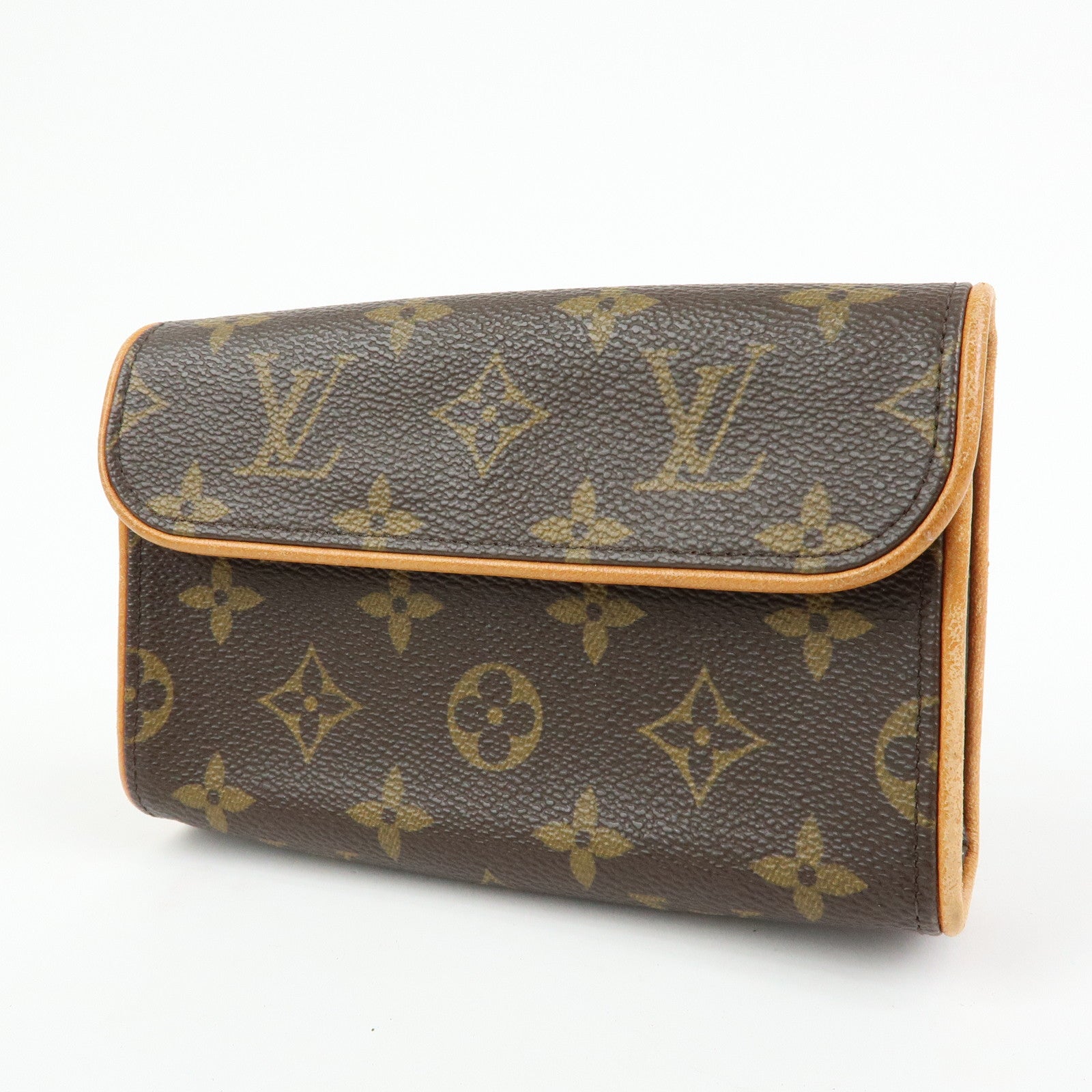 Louis Vuitton Monogram Pochette Florentine Waist Bag Brown M51855