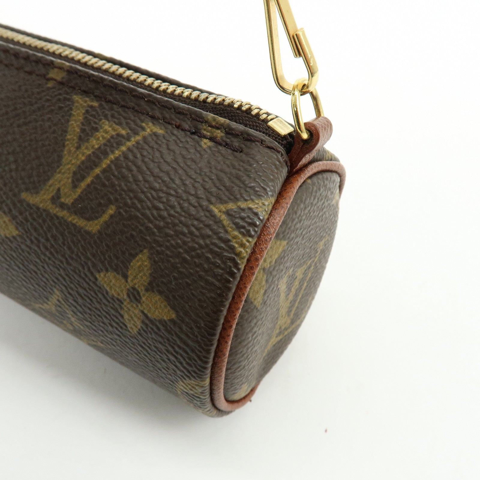 Louis Vuitton Monogram Mini Pouch for Papillon Bag Brown