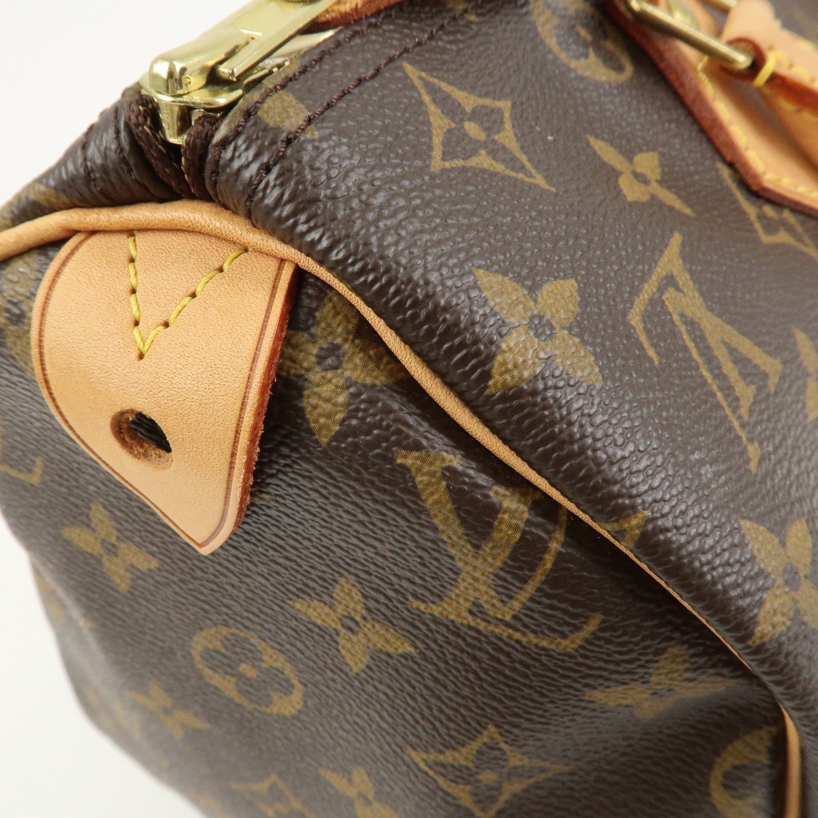 Louis Vuitton Monogram Speedy 30 Boston Bag Hand Bag Brown M41526