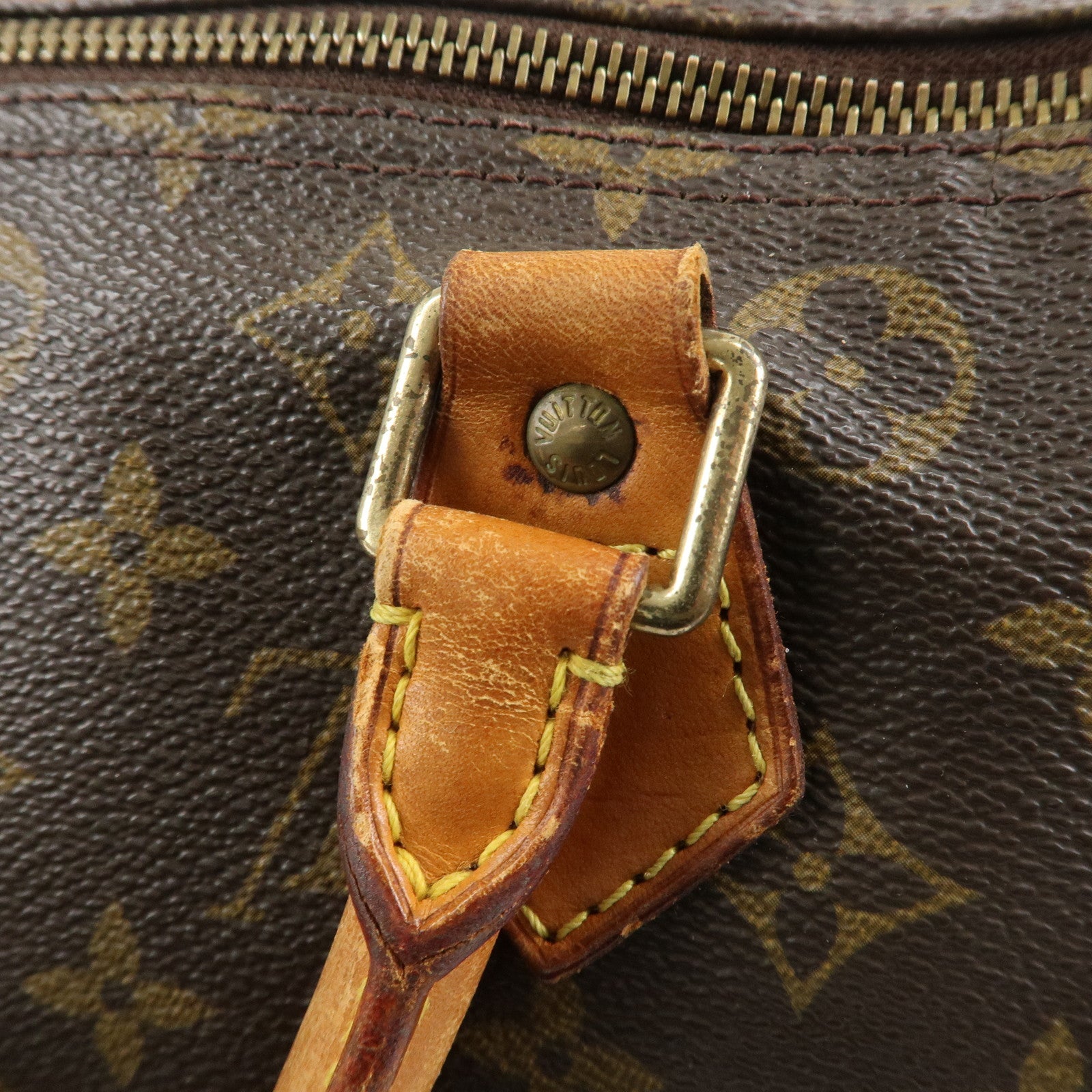 Louis Vuitton Monogram Speedy 30 Boston Bag Hand Bag M41526 Used