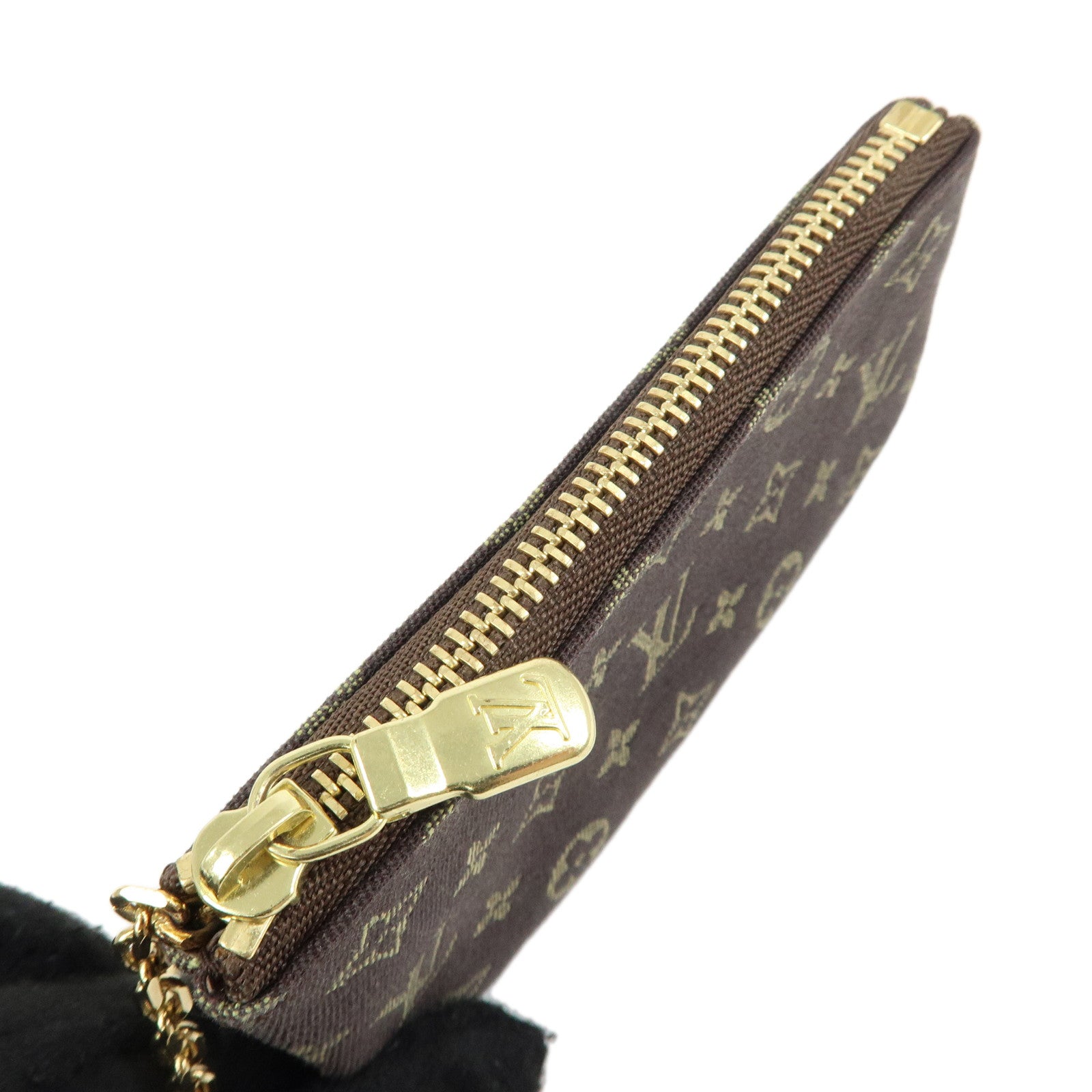 Louis Vuitton Monogram Mini Lin Pochette Cles Coin Case M95230