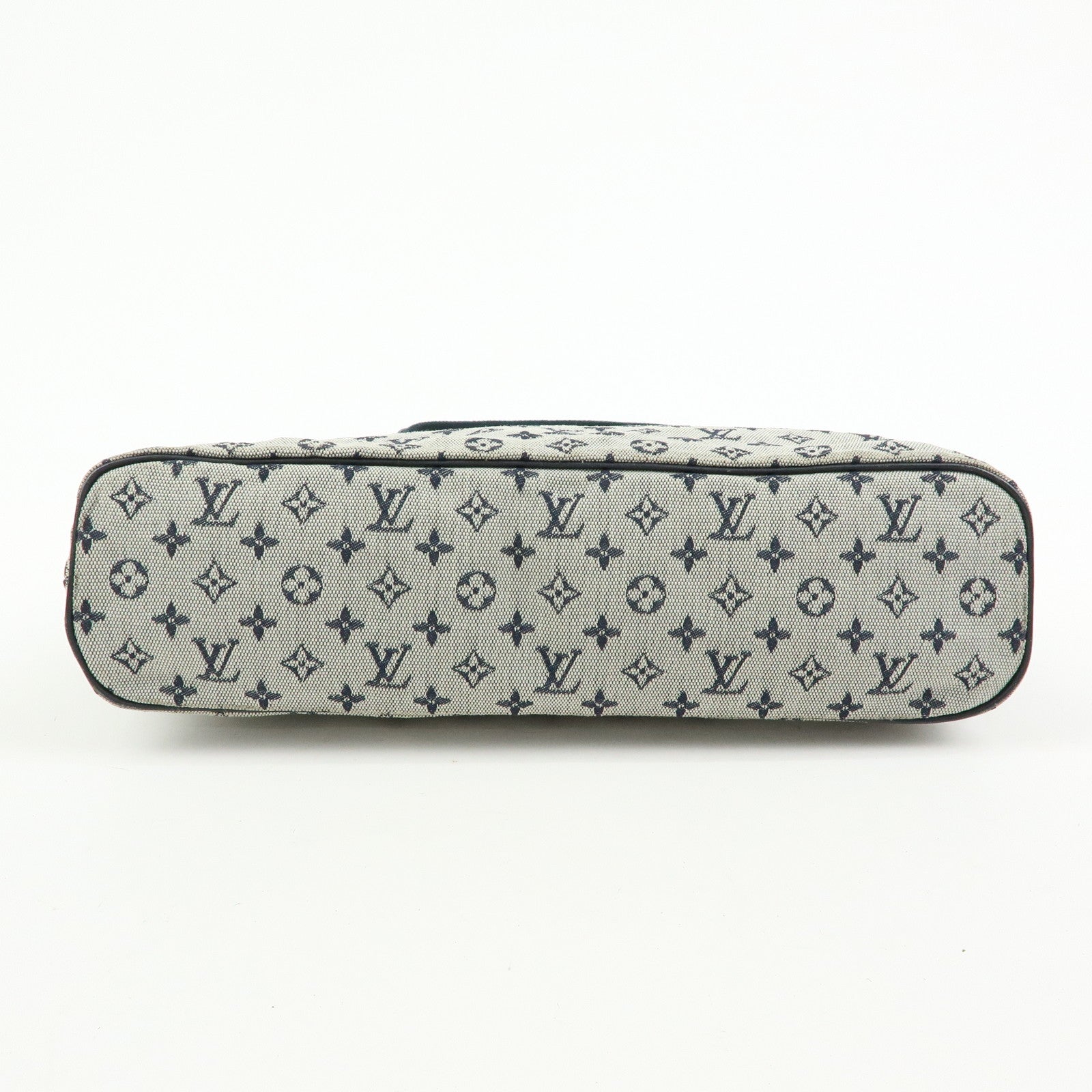 Louis Vuitton Monogram Mini Lin Lucille PM Hand Bag Blue M92676