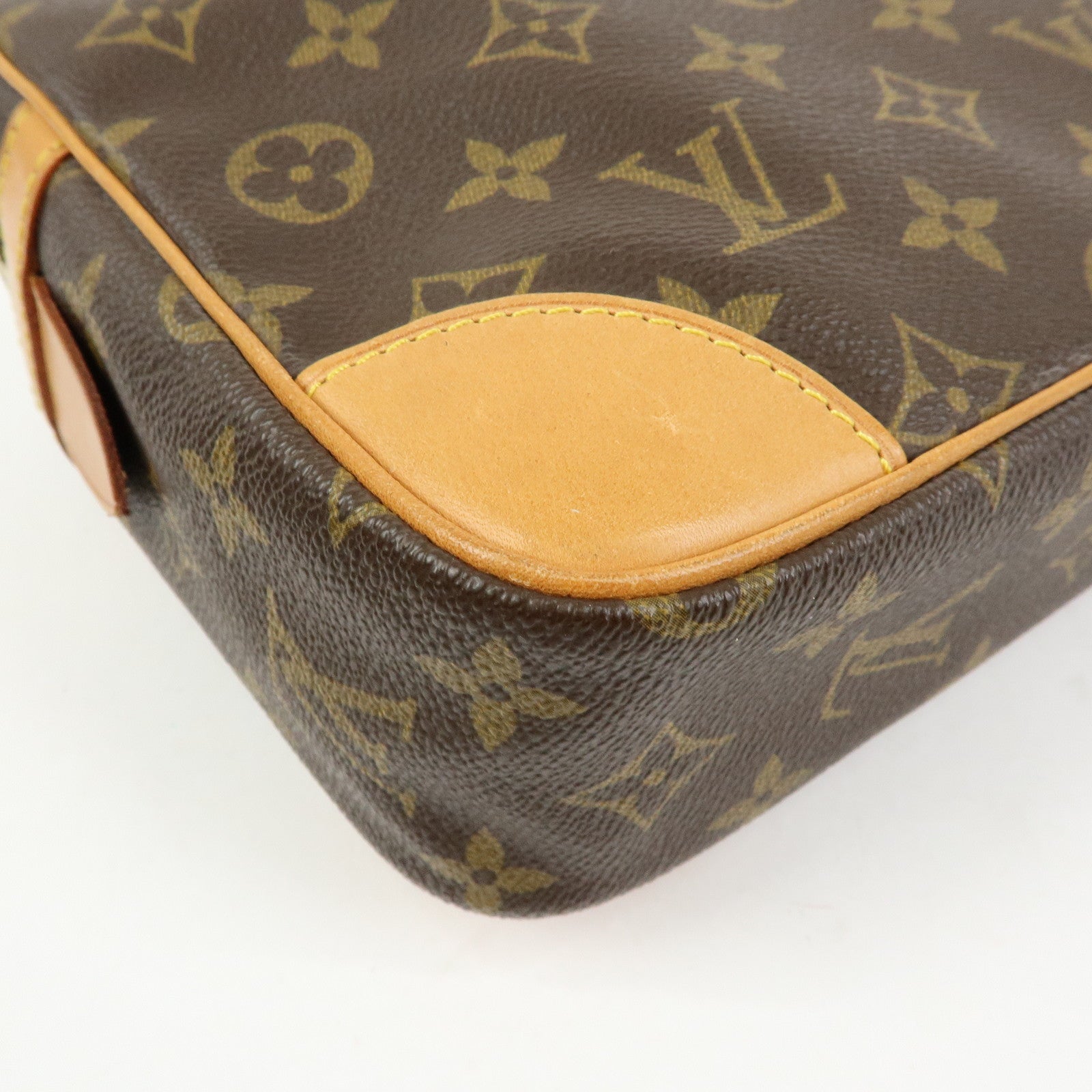 Louis Vuitton Monogram Compiegne 28 Pouch Clutch Bag Brown M51845
