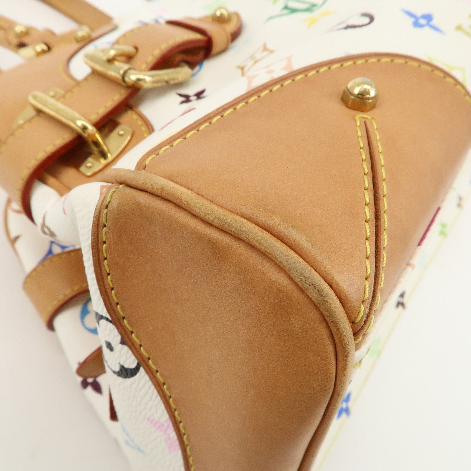 Louis Vuitton Monogram Multicolor Claudia Hand Bag Blanc M40193