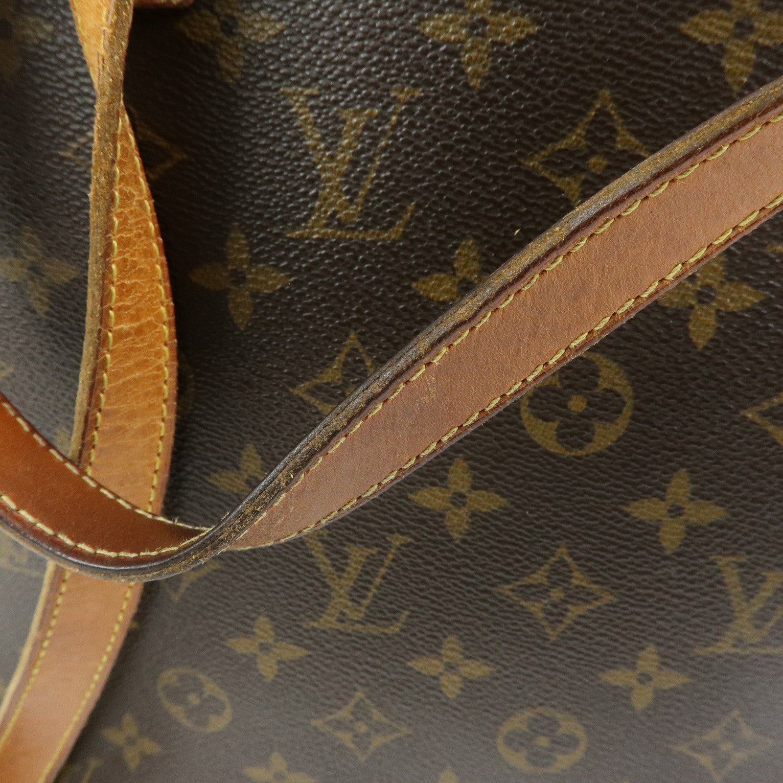 Louis Vuitton Monogram Luco Tote Bag Shoulder Bag Brown M51155