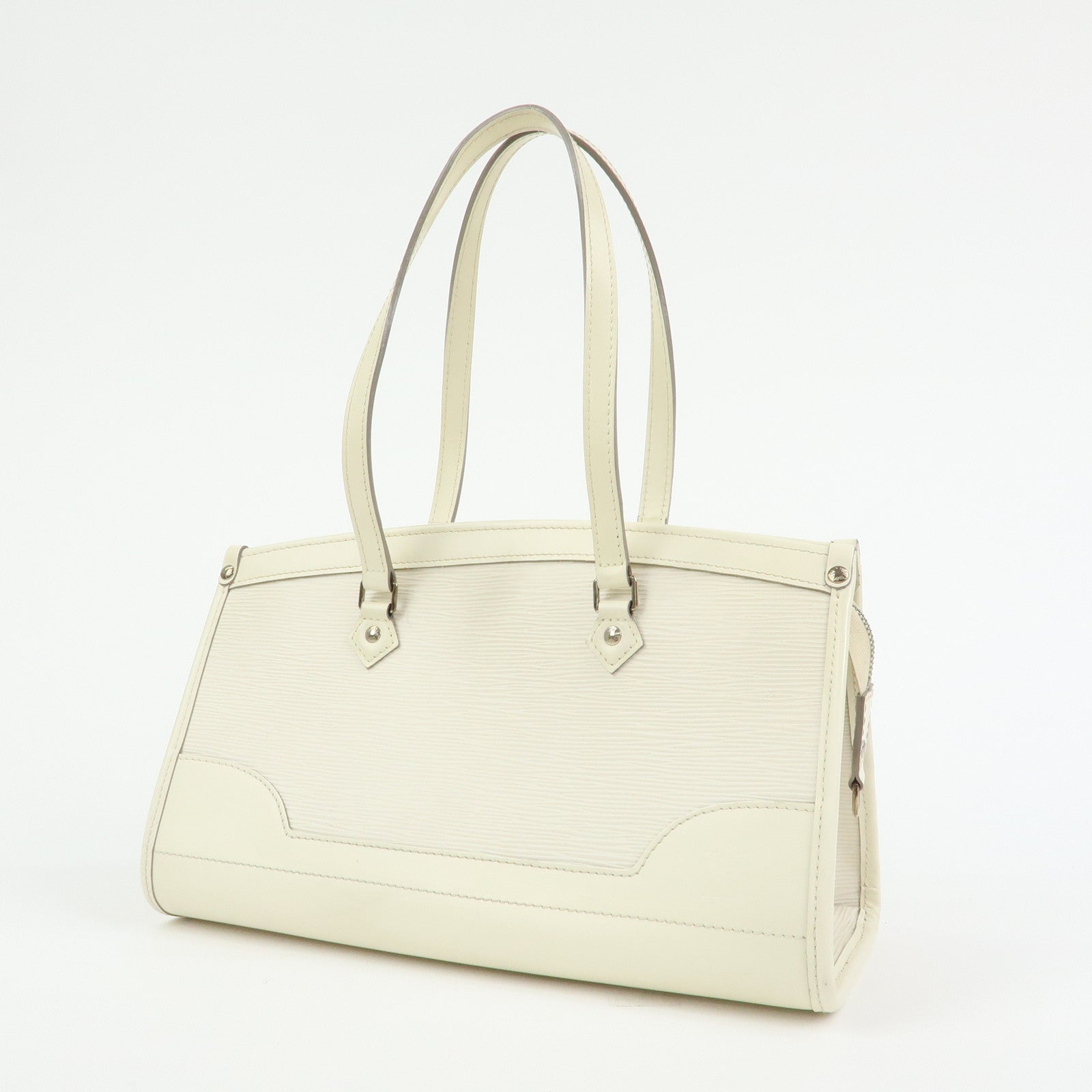 Louis Vuitton Epi Madeleine PM Hand Bag Ivoire White M5933J