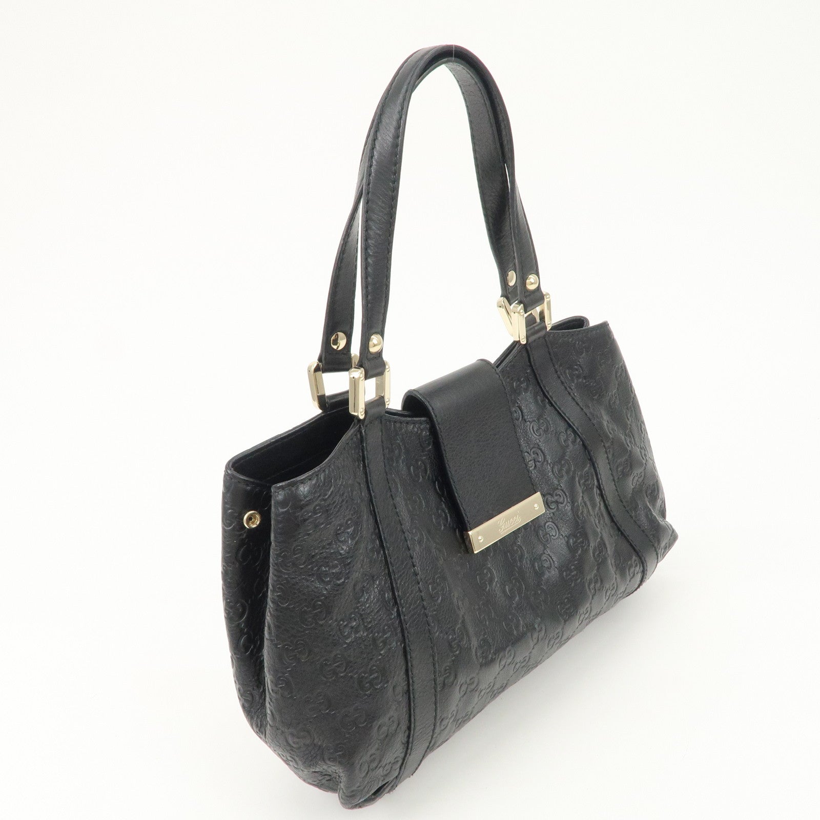 GUCCI Guccissima Leather Tote Bag Hand Bag Shoulder Bag 211937