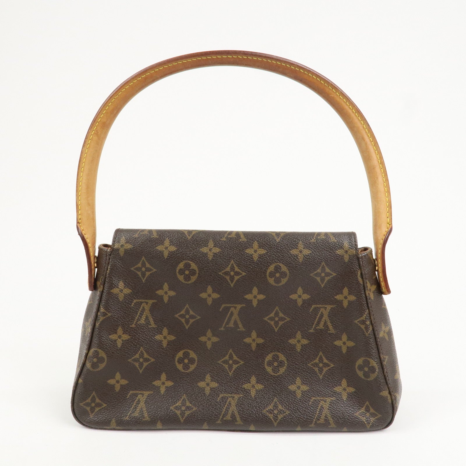 Louis Vuitton Monogram Mini Looping Shoulder Bag Brown M51147