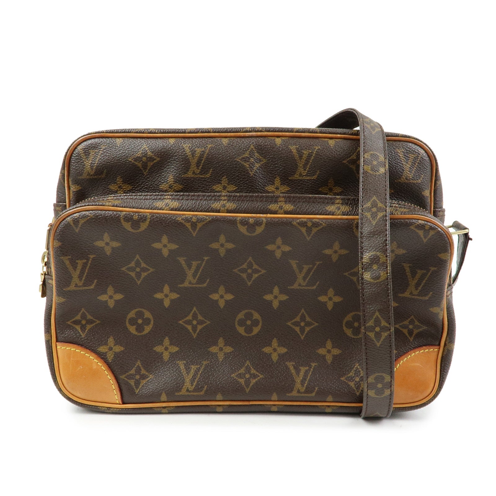 Louis Vuitton Monogram Nile Shoulder Bag Crossbody Bag M45244