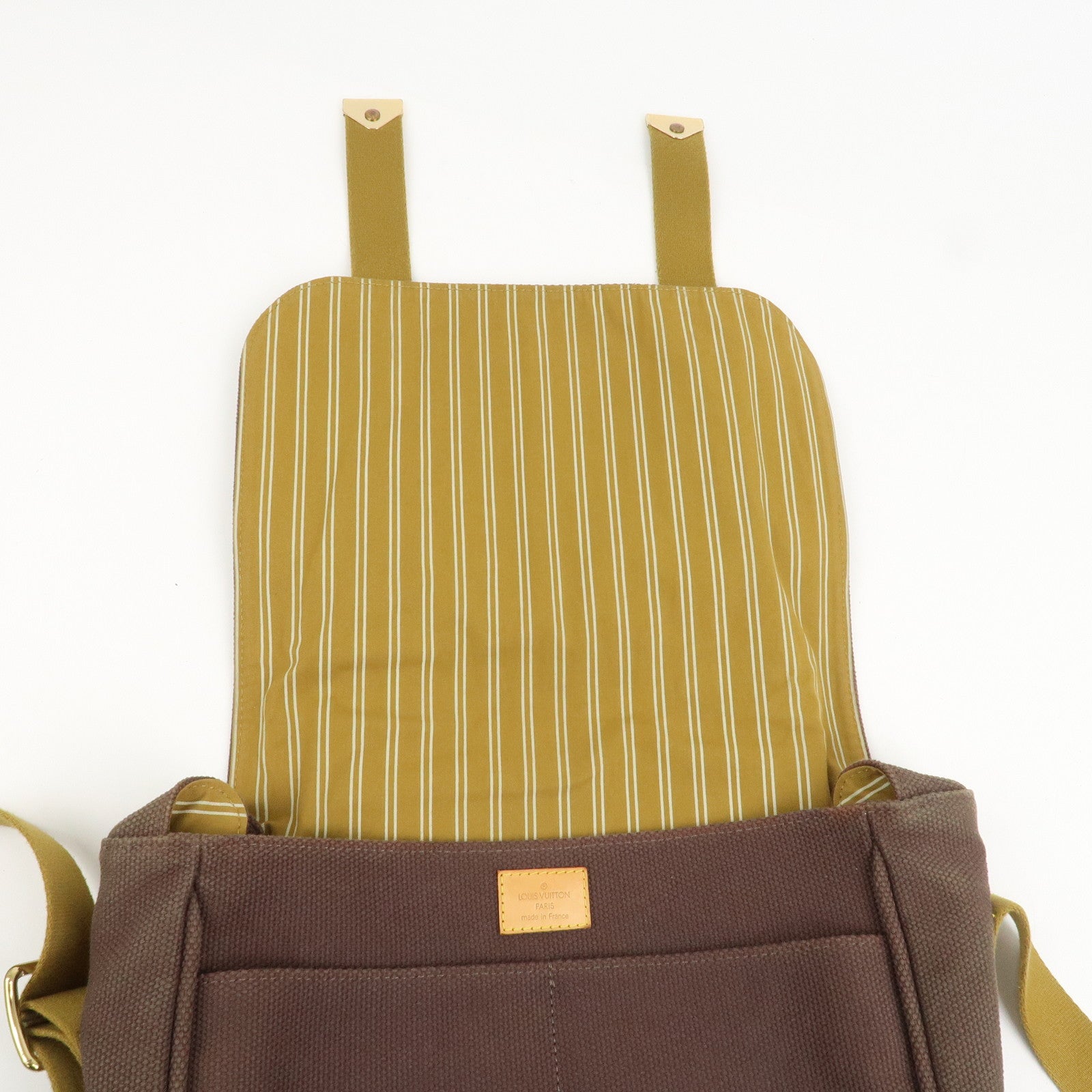 Louis Vuitton Antigua Besace PM Shoulder Bag Brown M40080