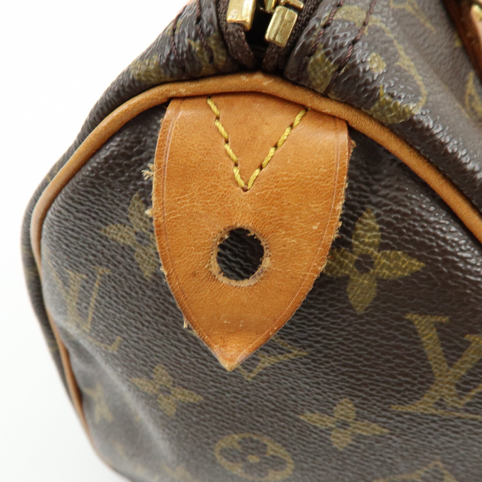 Louis Vuitton Monogram Speedy 25 Boston Bag Hand Bag Brown M41528