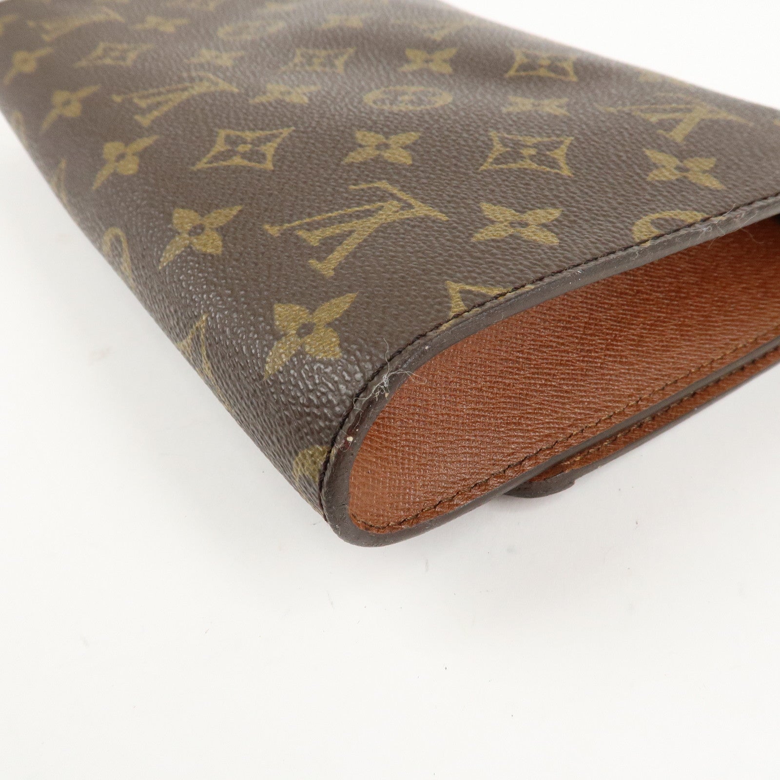 Louis Vuitton Monogram Bordeaux Shoulder Bag Hand Bag M51798 Used