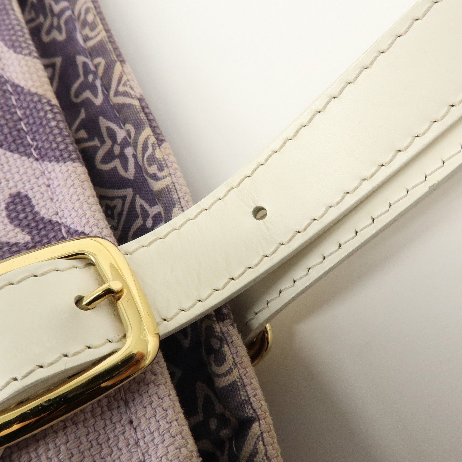 Louis Vuitton Cruise Line Tahitienne PM Canvas Tote Bag Lila M95680