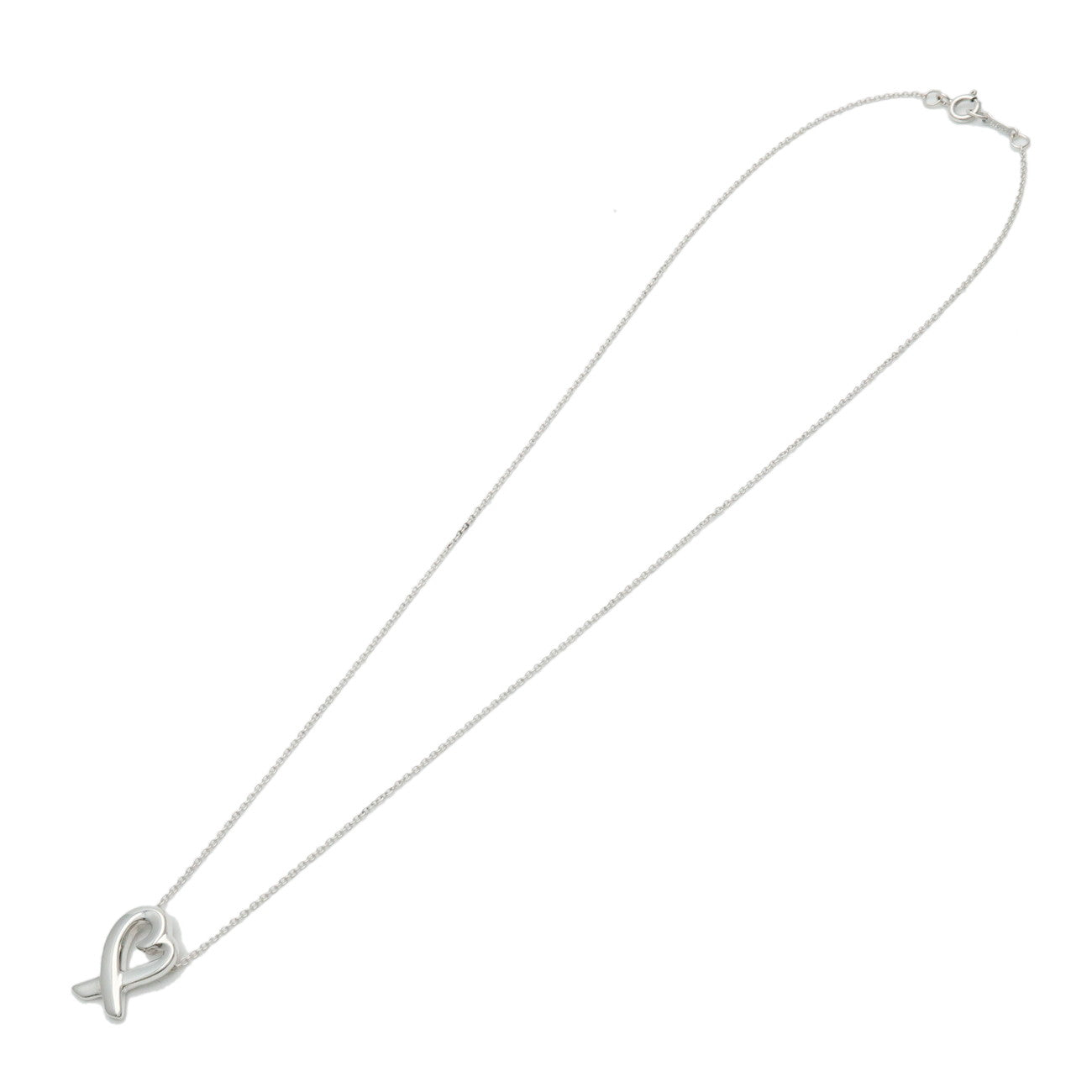 Tiffany & Co Loving Heart Necklace Small SV925 Silver