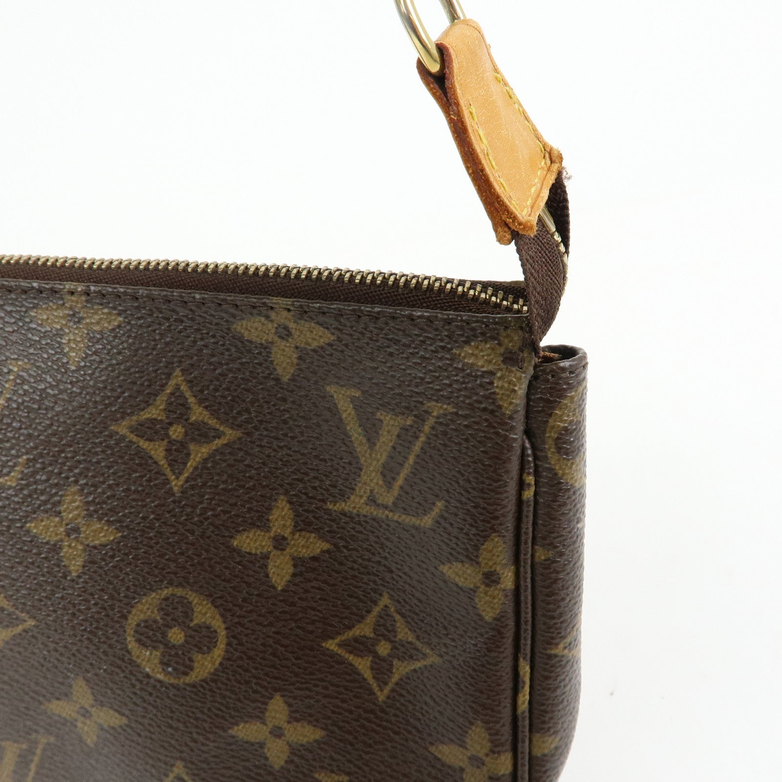 Louis Vuitton Monogram Pochette Accessoires Pouch Hand Bag M51980