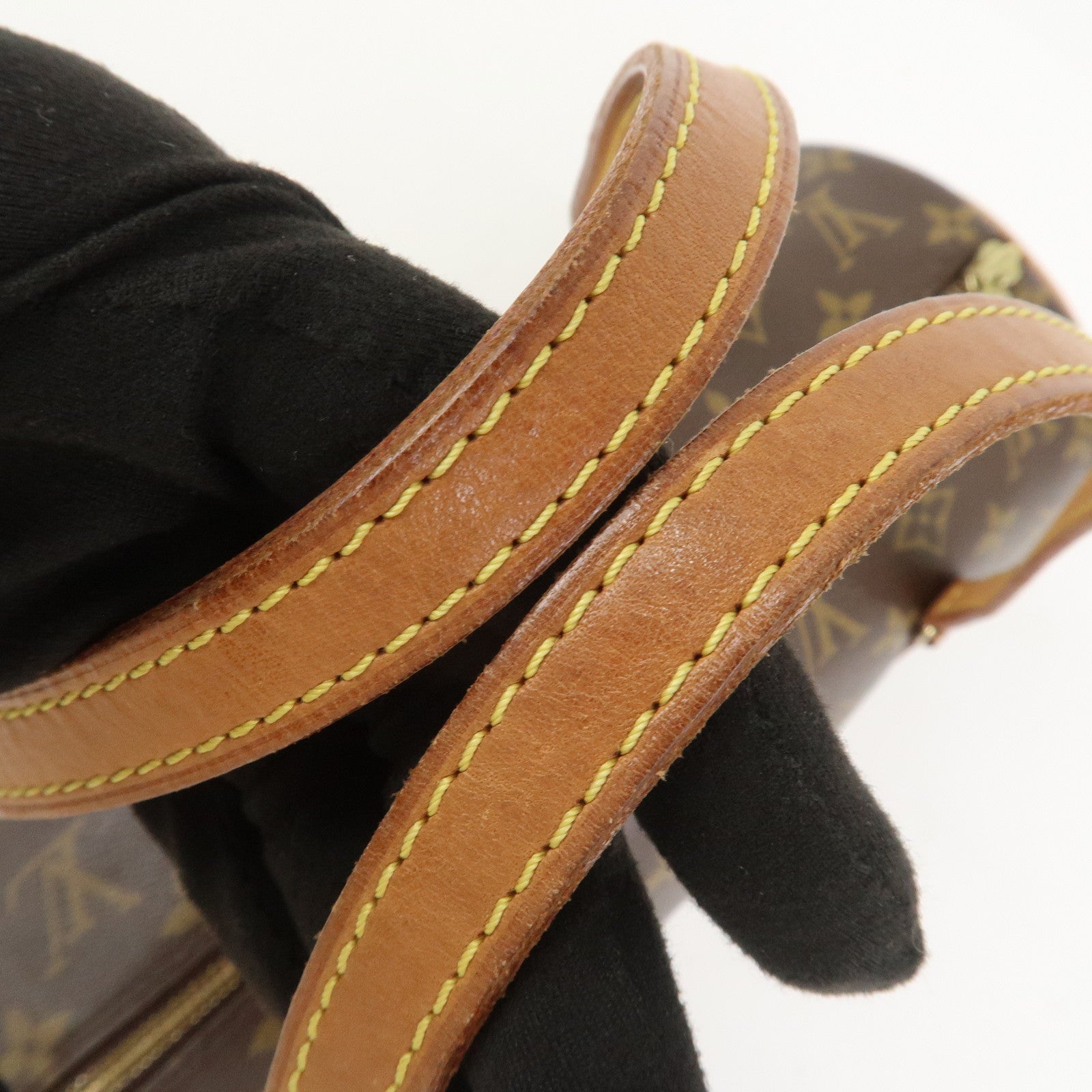 Louis Vuitton Monogram Papillon 30 Hand Bag Brown M51385