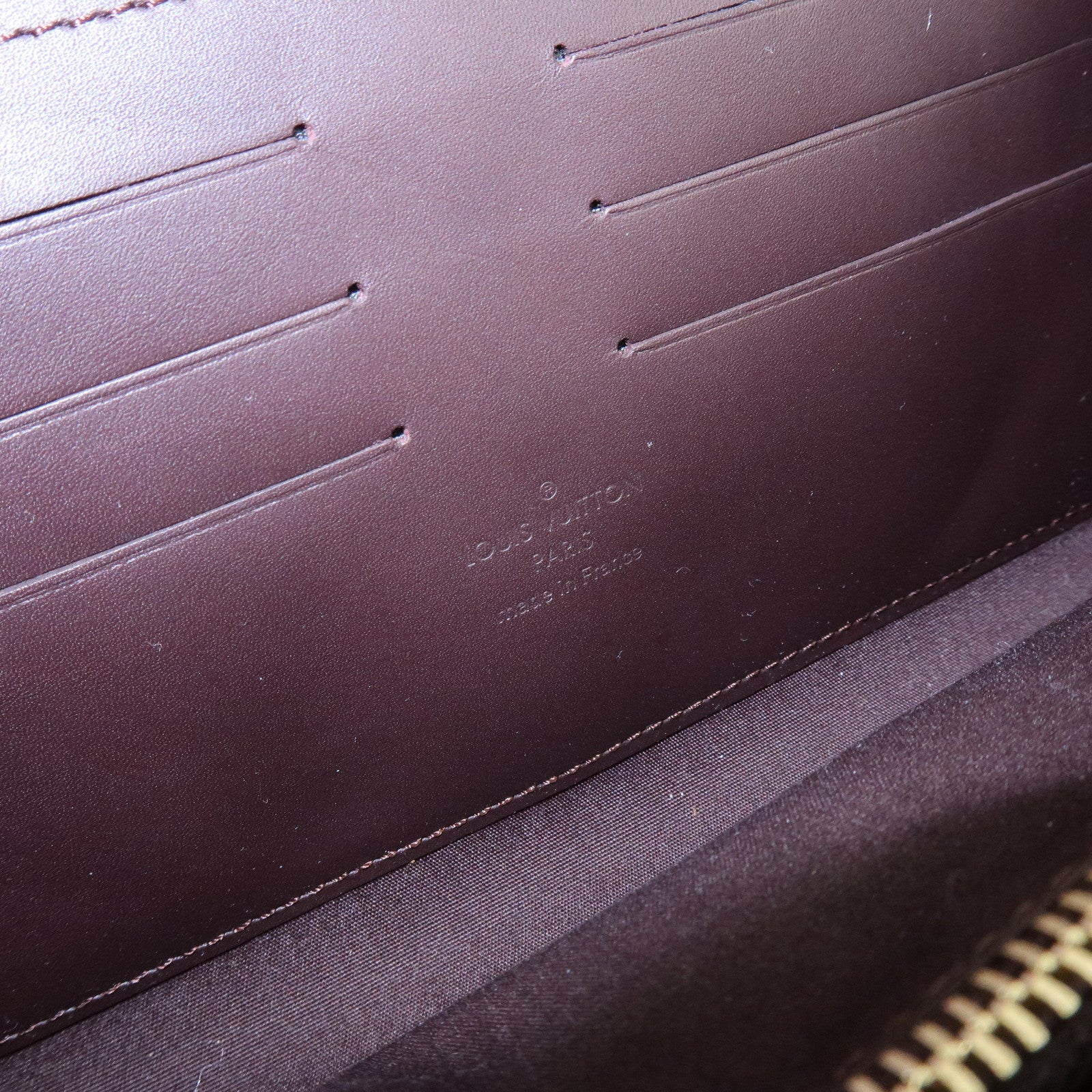 Louis Vuitton Monogram Vernis Leather Rossmore MM Hand Bag M91549