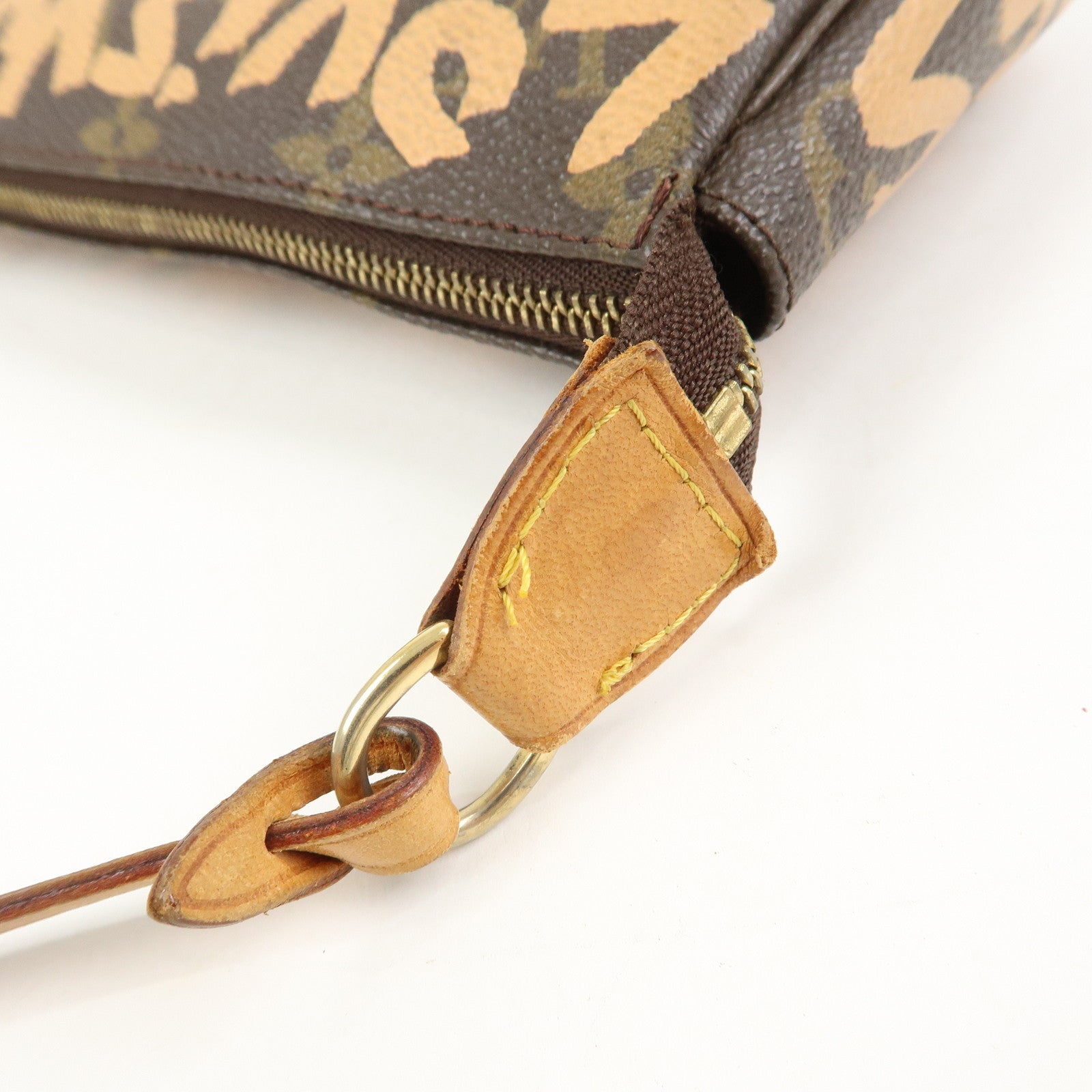 Louis Vuitton Monogram Graffiti Pochette Accessoires HandBag M92193