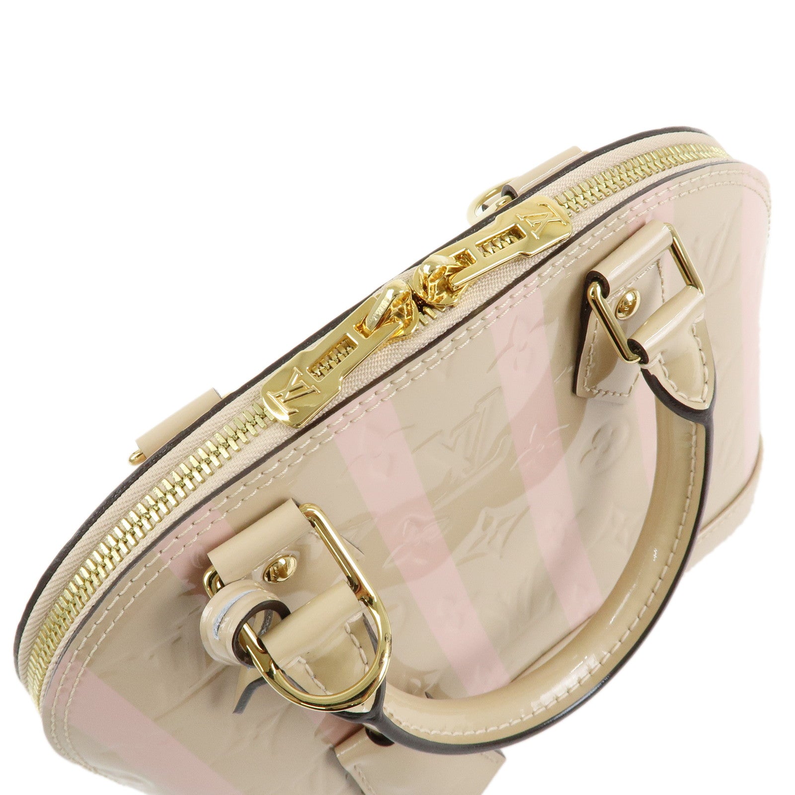Louis Vuitton Monogram Vernis Alma BB 2Way Hand Shoulder Bag M90970
