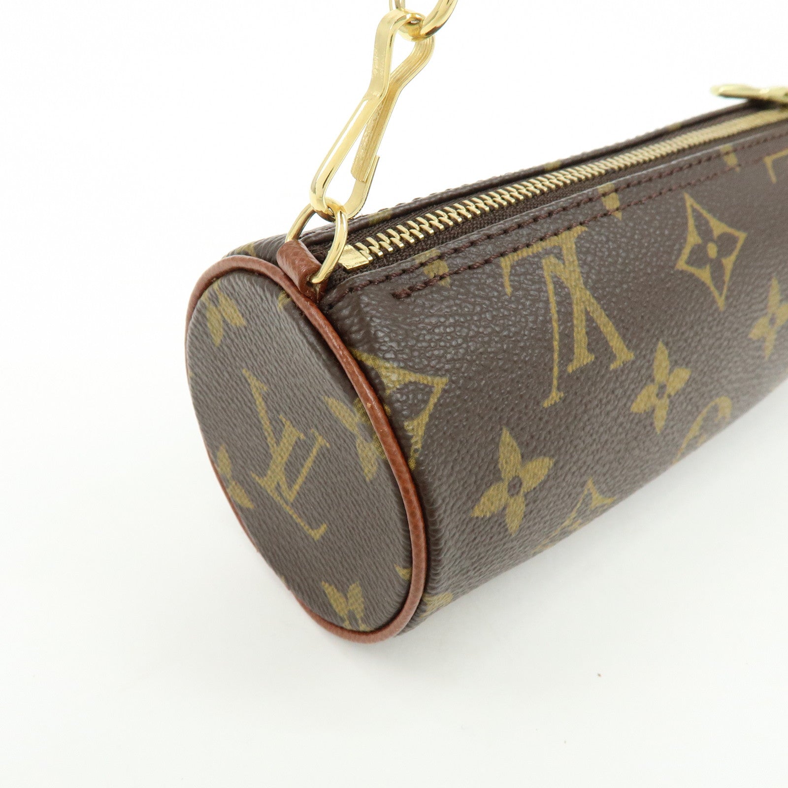 Louis Vuitton Monogram Mini Pouch for Papillon Bag Brown