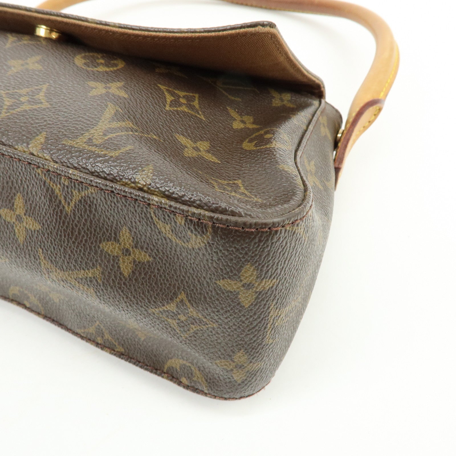 Louis Vuitton Monogram Mini Looping Shoulder Bag Brown M51147