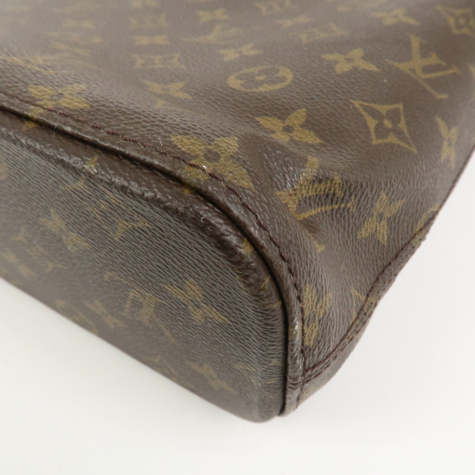 Louis Vuitton Monogram Luco Tote Bag Shoulder Bag Brown M51155