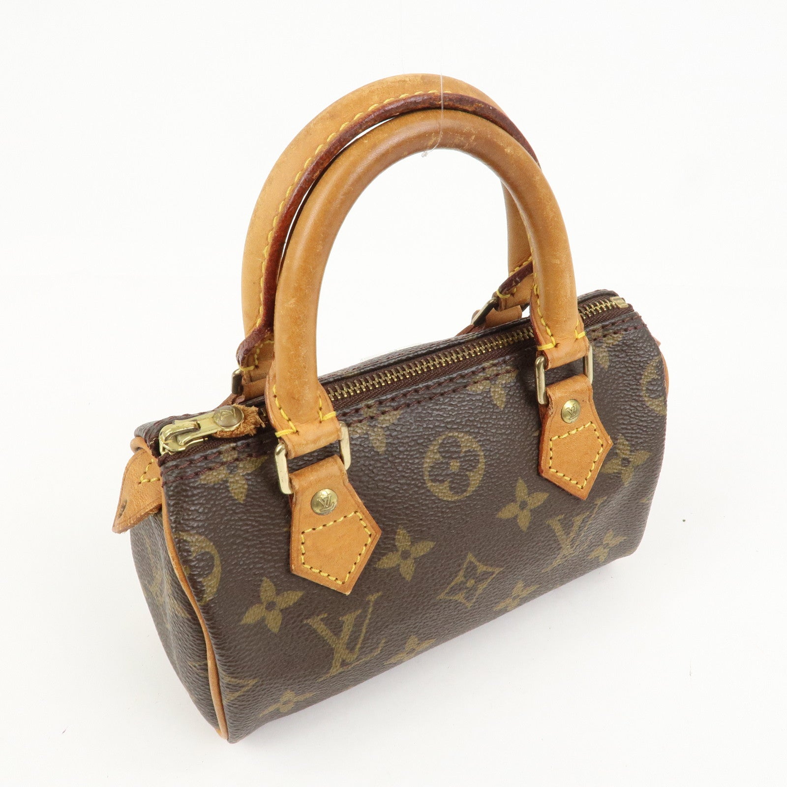 Louis Vuitton Monogram Canvas Mini Speedy Mini Boston Bag M41534