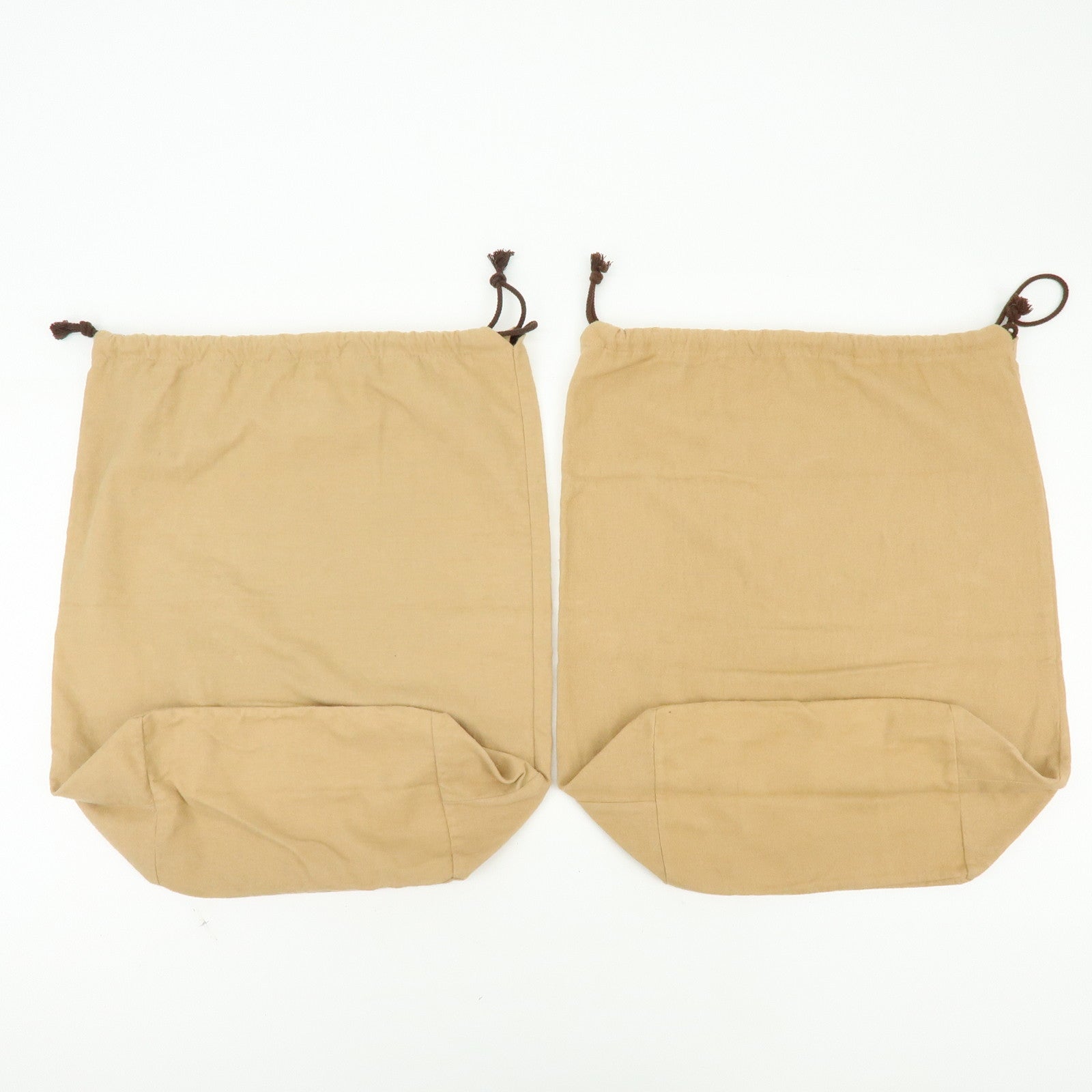 Louis Vuitton Set of 12 Dust Bag Storage Bag Drawstring Style Beige