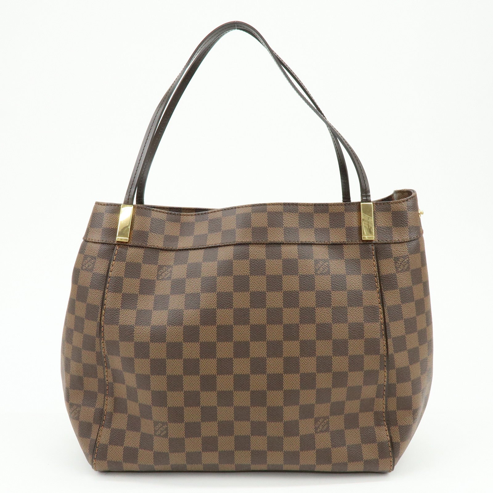 Louis Vuitton Damier Marylebone GM Canvas Tote Bag Brown N41214