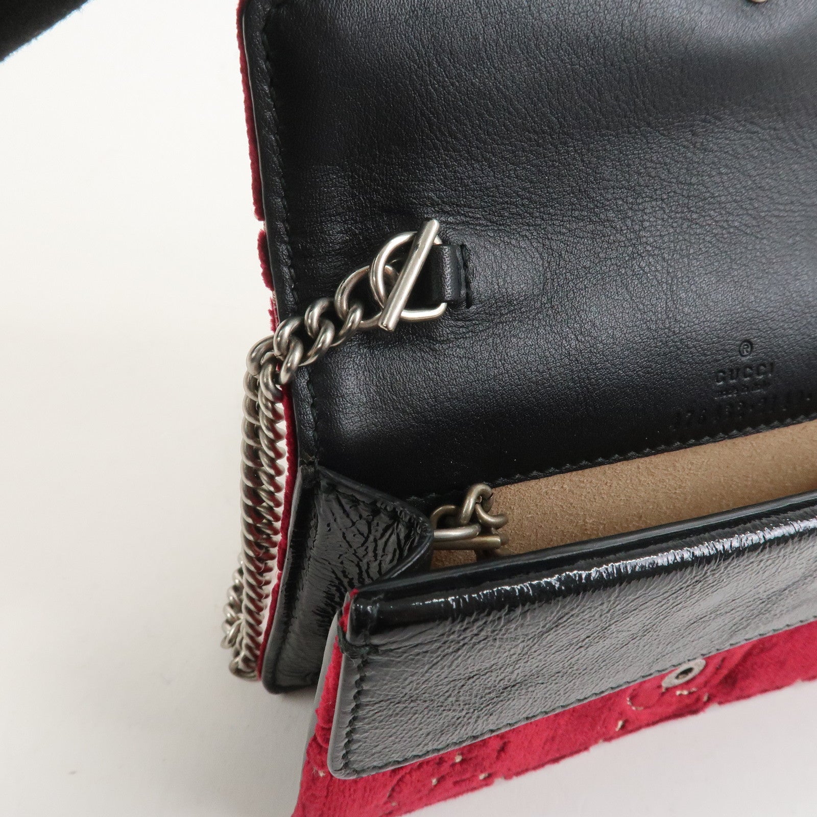 GUCCI Dionysus Super Mini Bag Leather Chain Shoulder Bag 476432