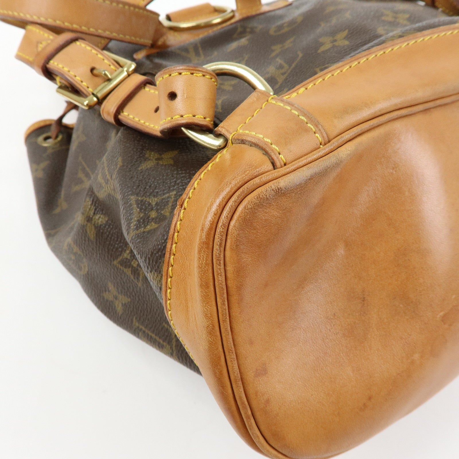 Louis Vuitton Monogram Montsouris MM Backpack Brown M51136