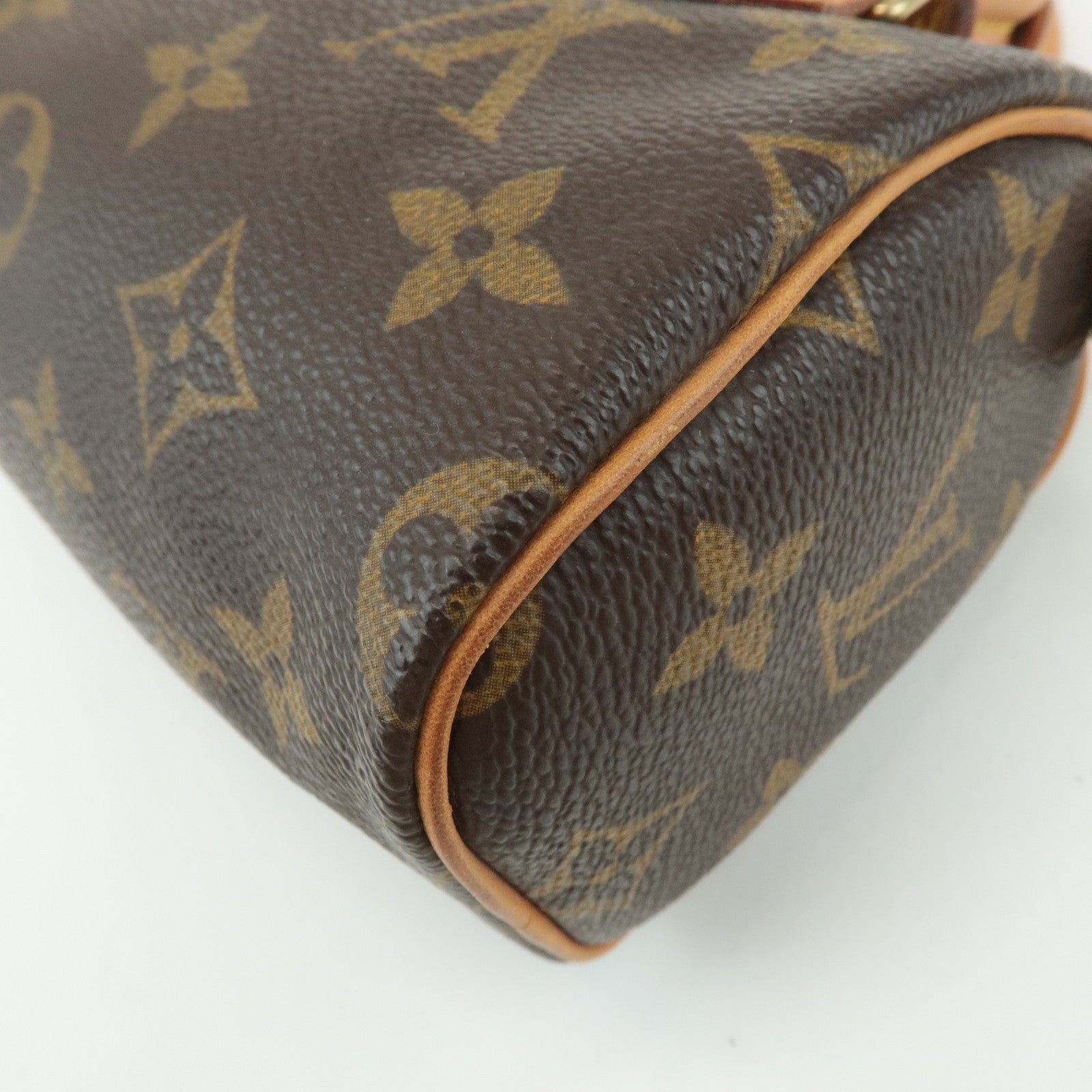 Louis Vuitton Monogram Mini Speedy Hand Bag M41534 Used