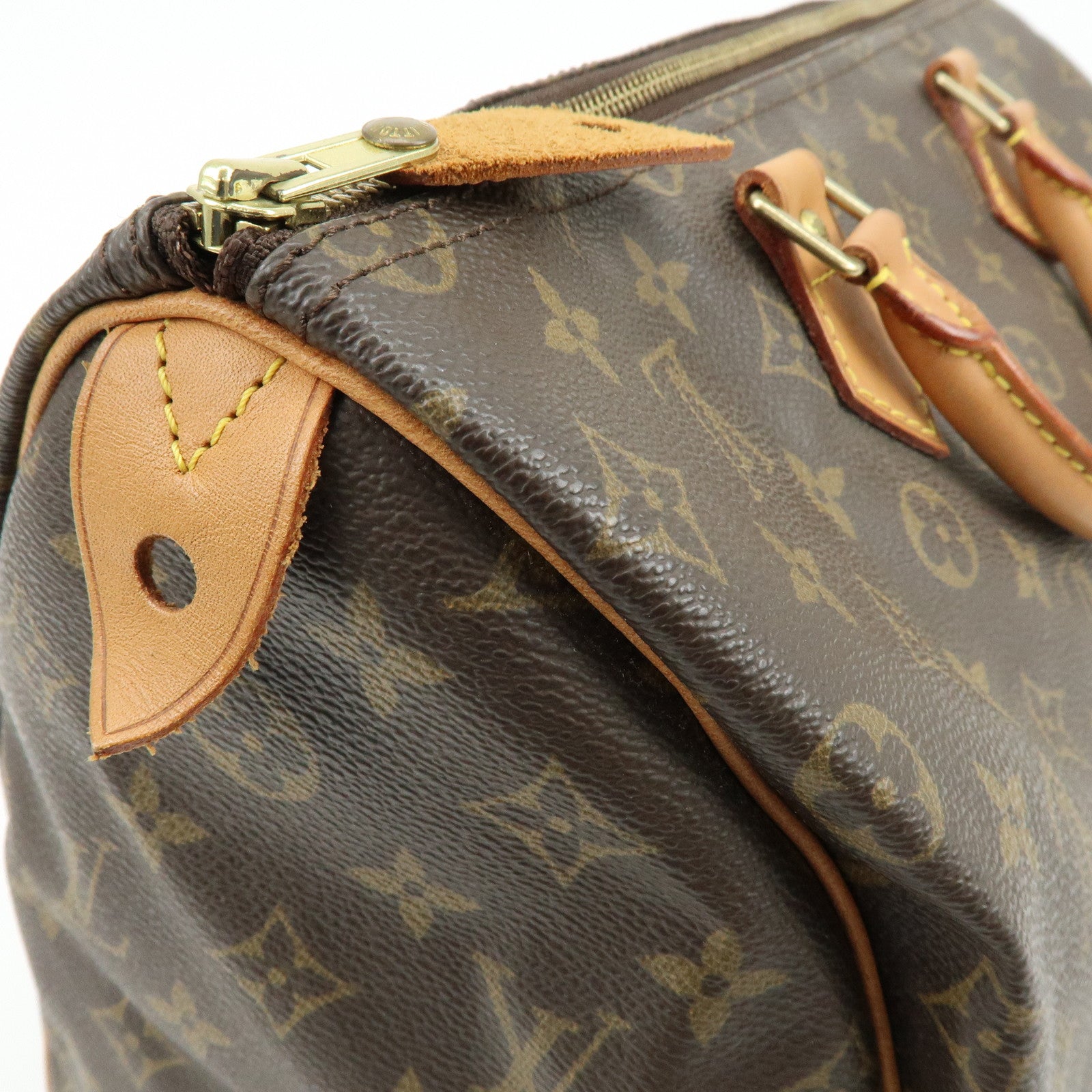 Louis Vuitton Monogram Speedy 35 Boston Bag Hand Bag M41524