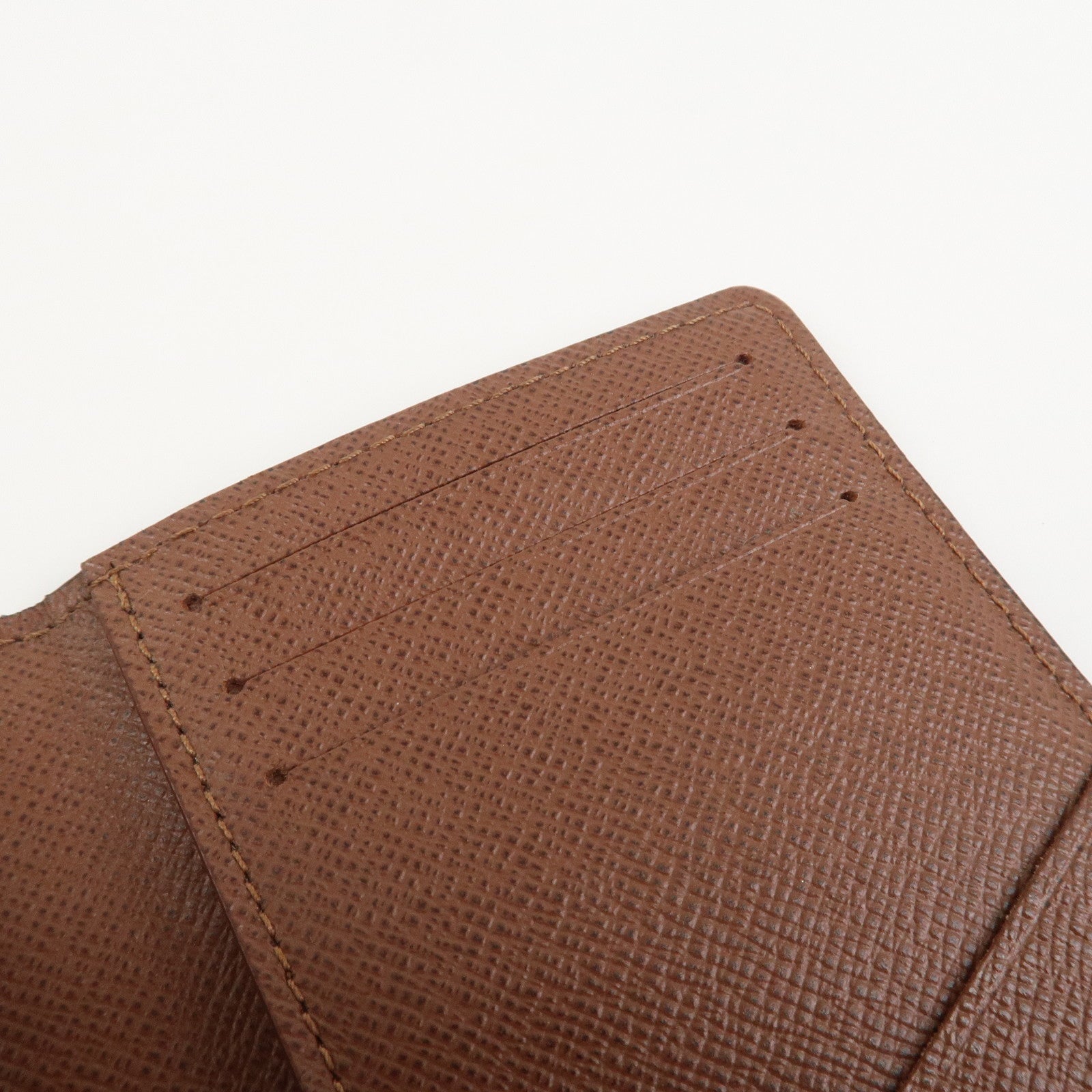 Louis Vuitton Monogram Organizer de Poche Card Case Brown M60502