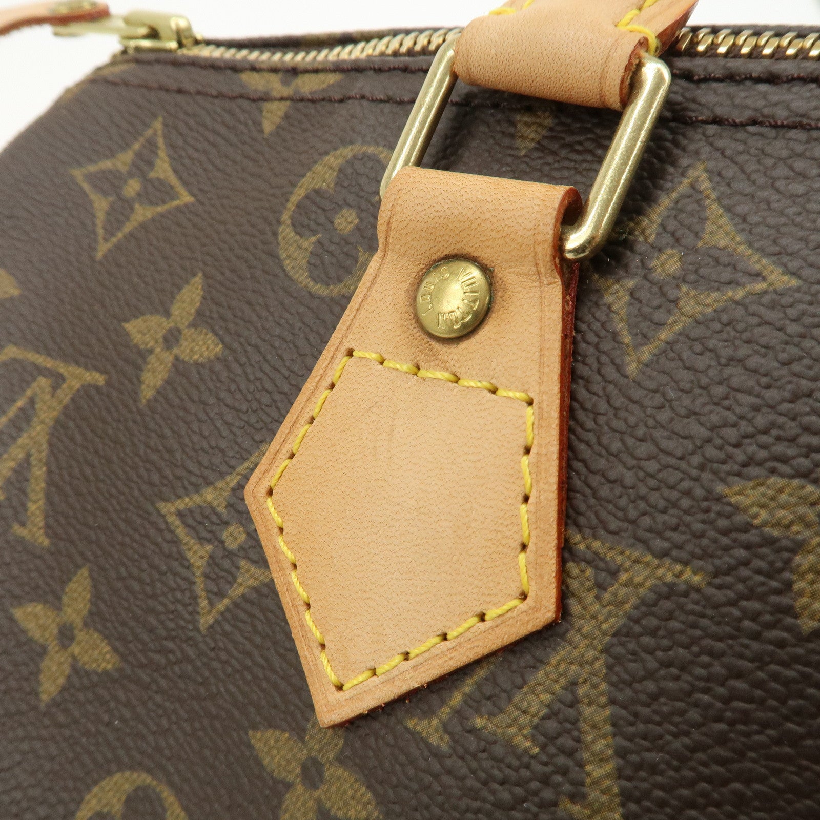 Louis Vuitton Monogram Speedy 30 Boston Bag Hand Bag Brown M41526