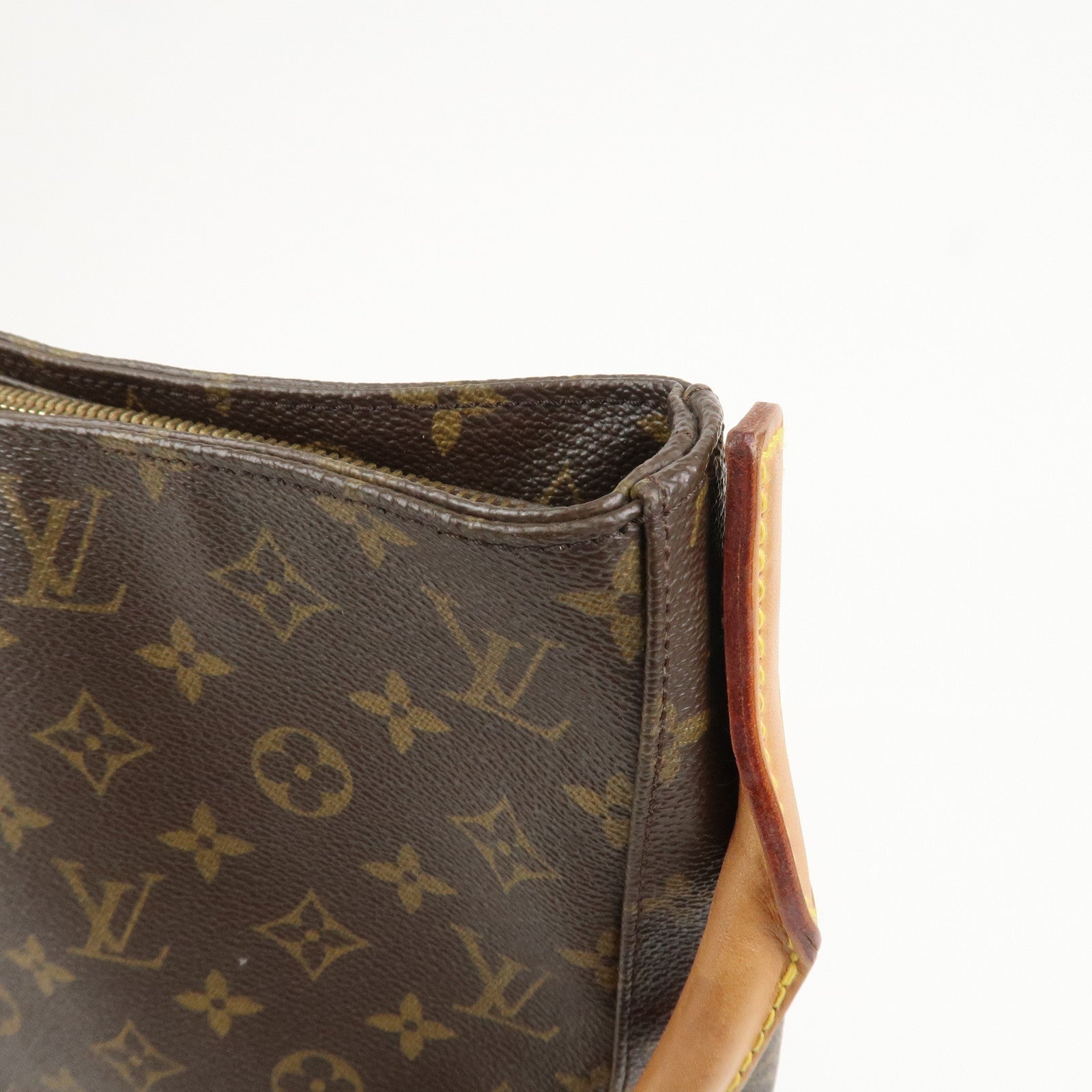 Louis Vuitton Monogram Looping GM Shoulder Bag Brown M51145