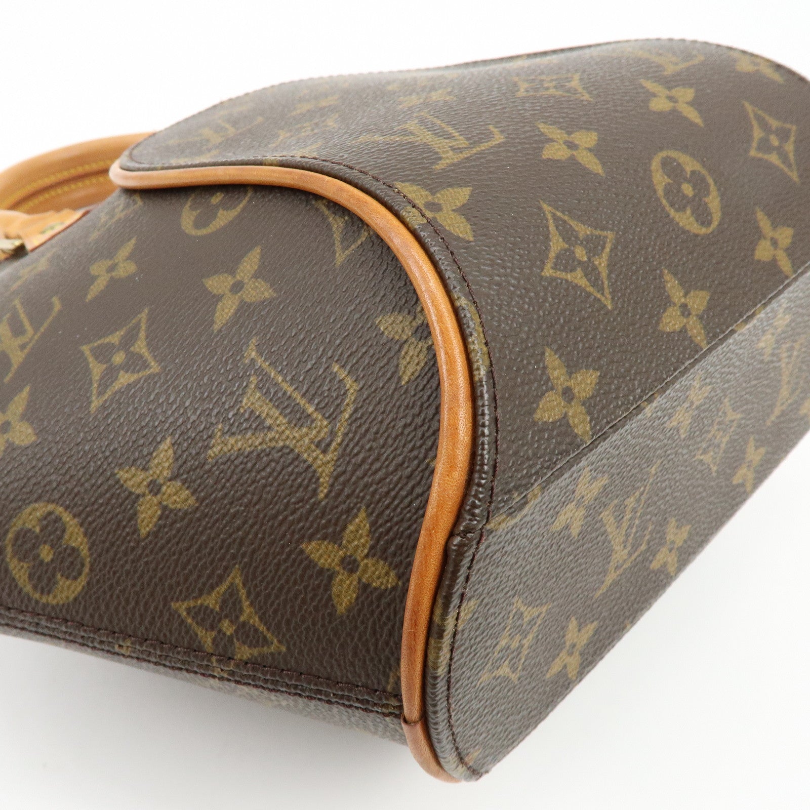 Louis Vuitton Monogram Ellipse PM Hand Bag Brown M51127