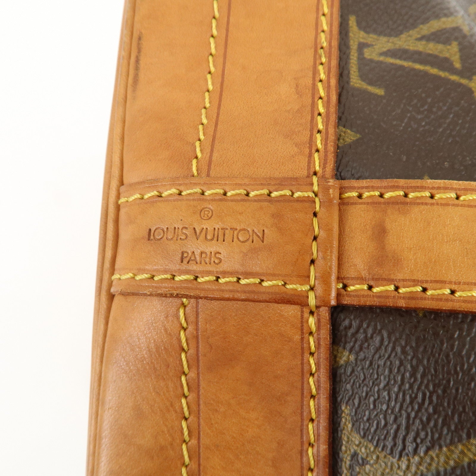 Louis Vuitton Monogram Noe Shoulder Bag Hand Bag Brown M42224