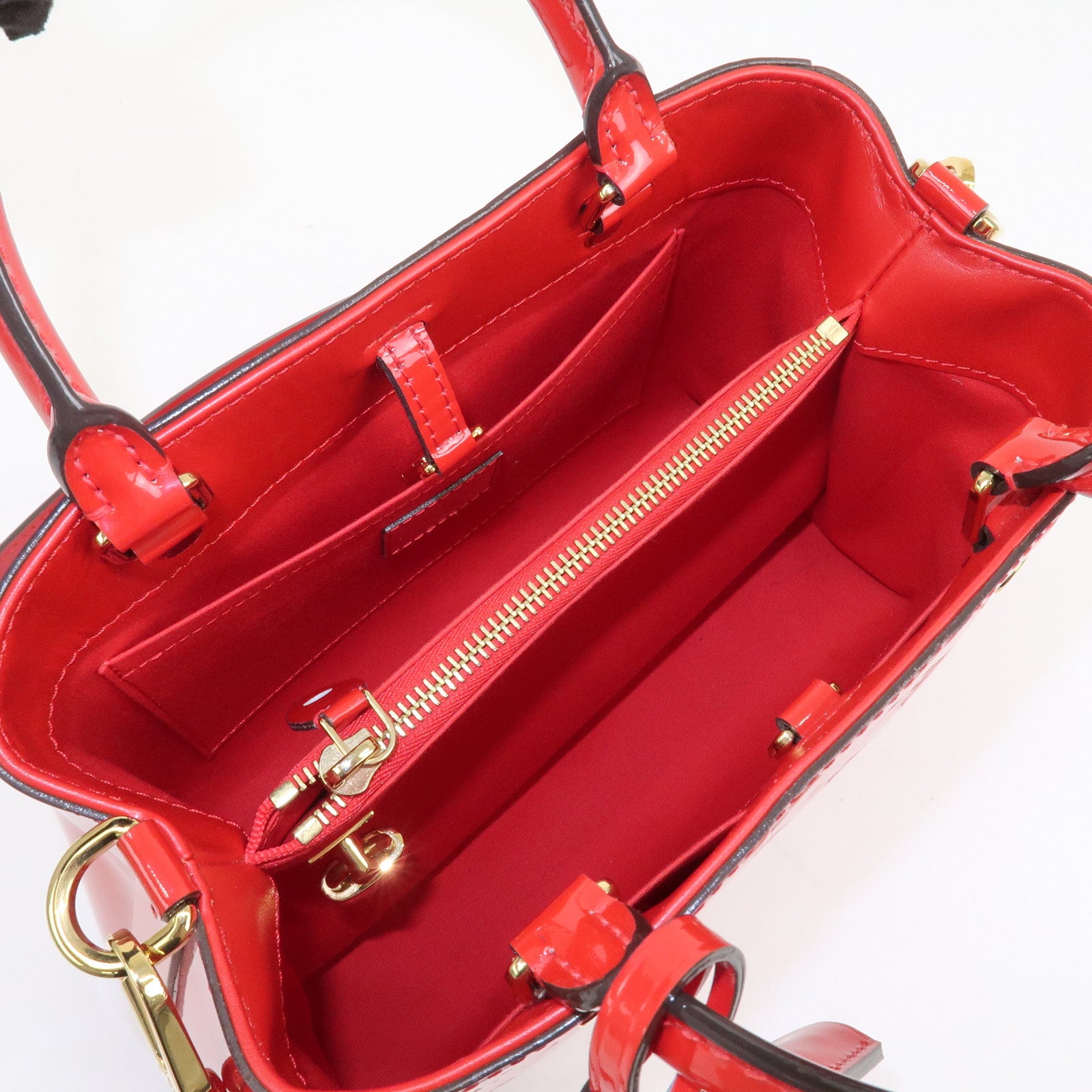 Louis Vuitton Monogram Vernis Montaigne BB 2Way Bag Hand Bag M50170