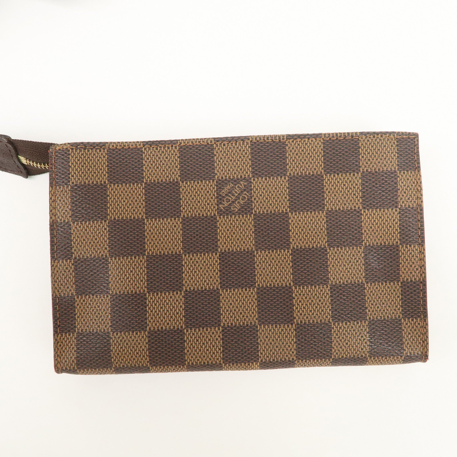 Louis Vuitton Damier Ebene Male Tote Bag Hand Bag Brown N42240