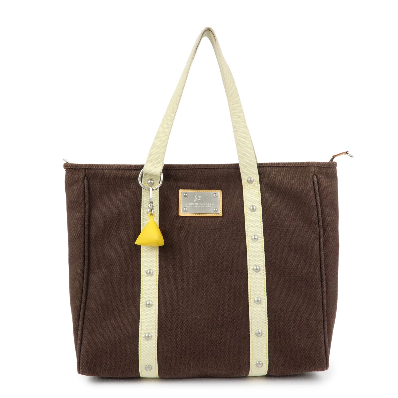 Louis Vuitton Antigua LV Cup Canvas Cabas GM Tote Bag Brown M80662