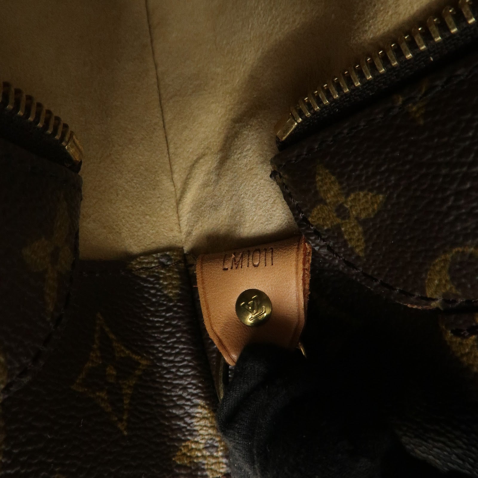 Louis Vuitton Monogram Luco Tote Bag Shoulder Bag Brown M51155