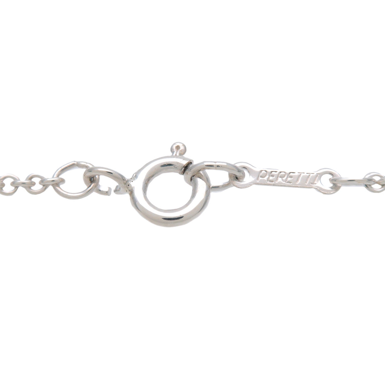 Tiffany & Co Open Heart Necklace 22MM SV925 Silver