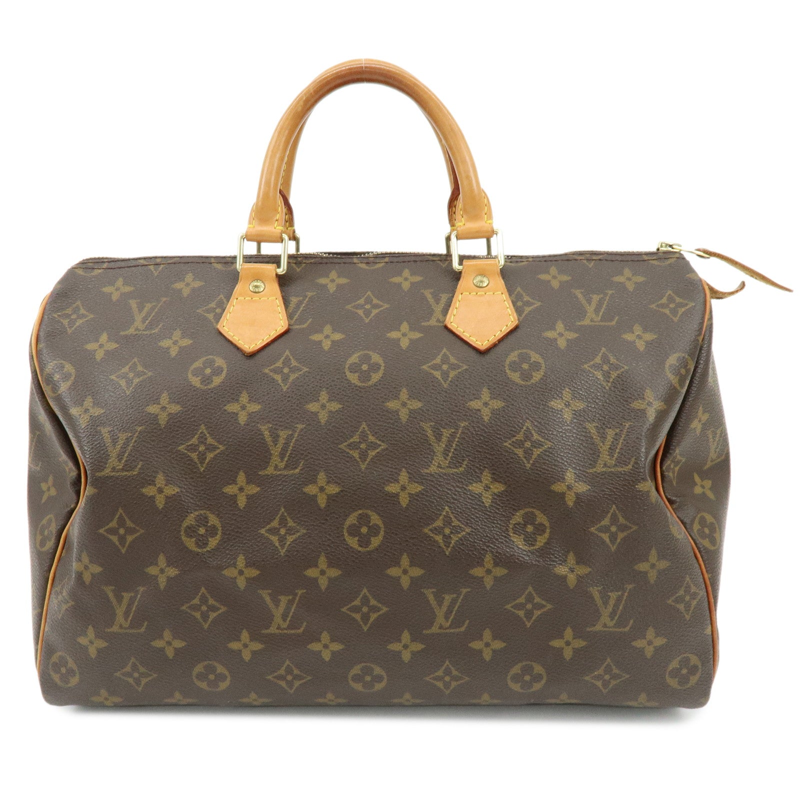 Louis Vuitton Monogram Speedy 35 Boston Bag Hand Bag M41524