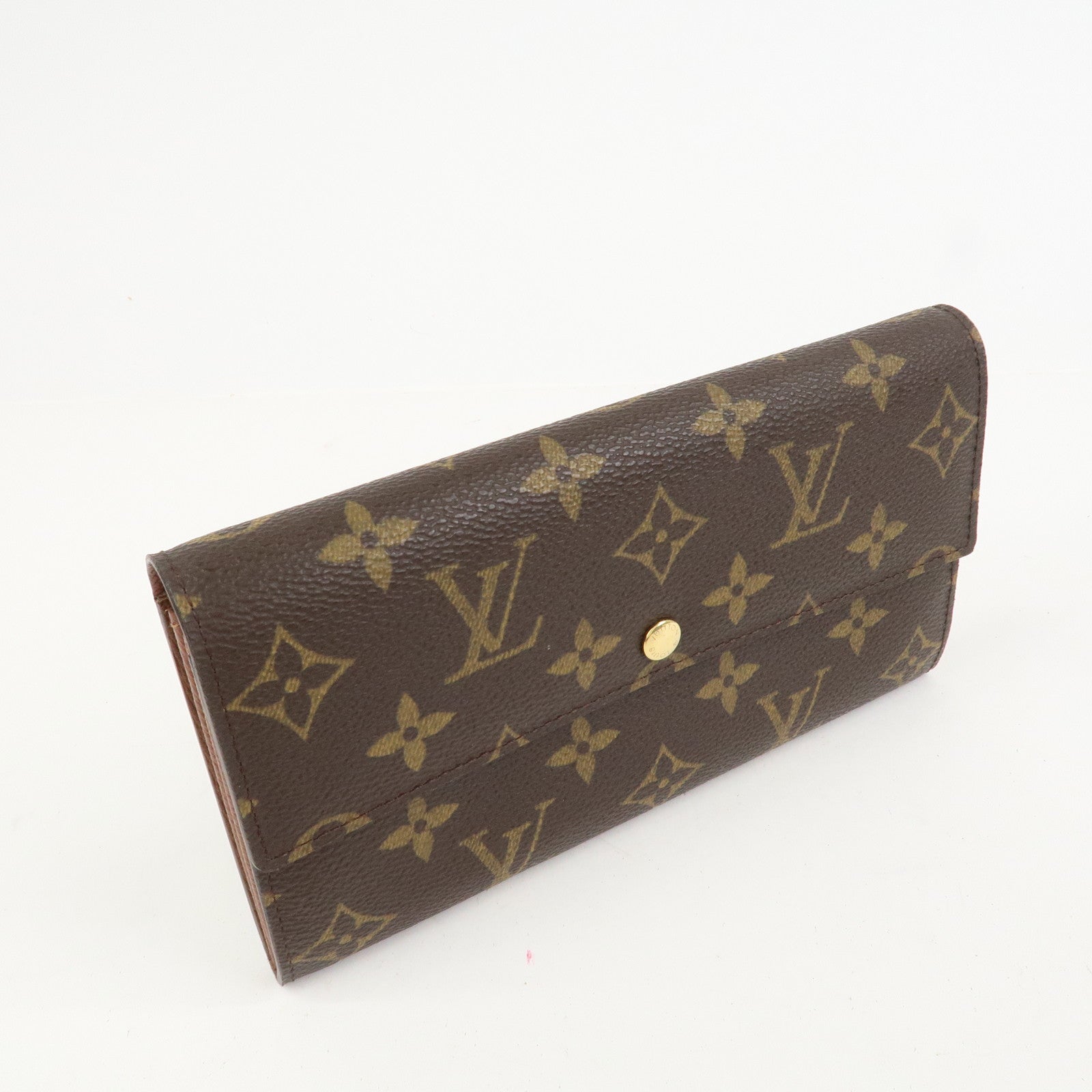 Louis Vuitton Monogram Porte Monnaie Credit Long Wallet M61726