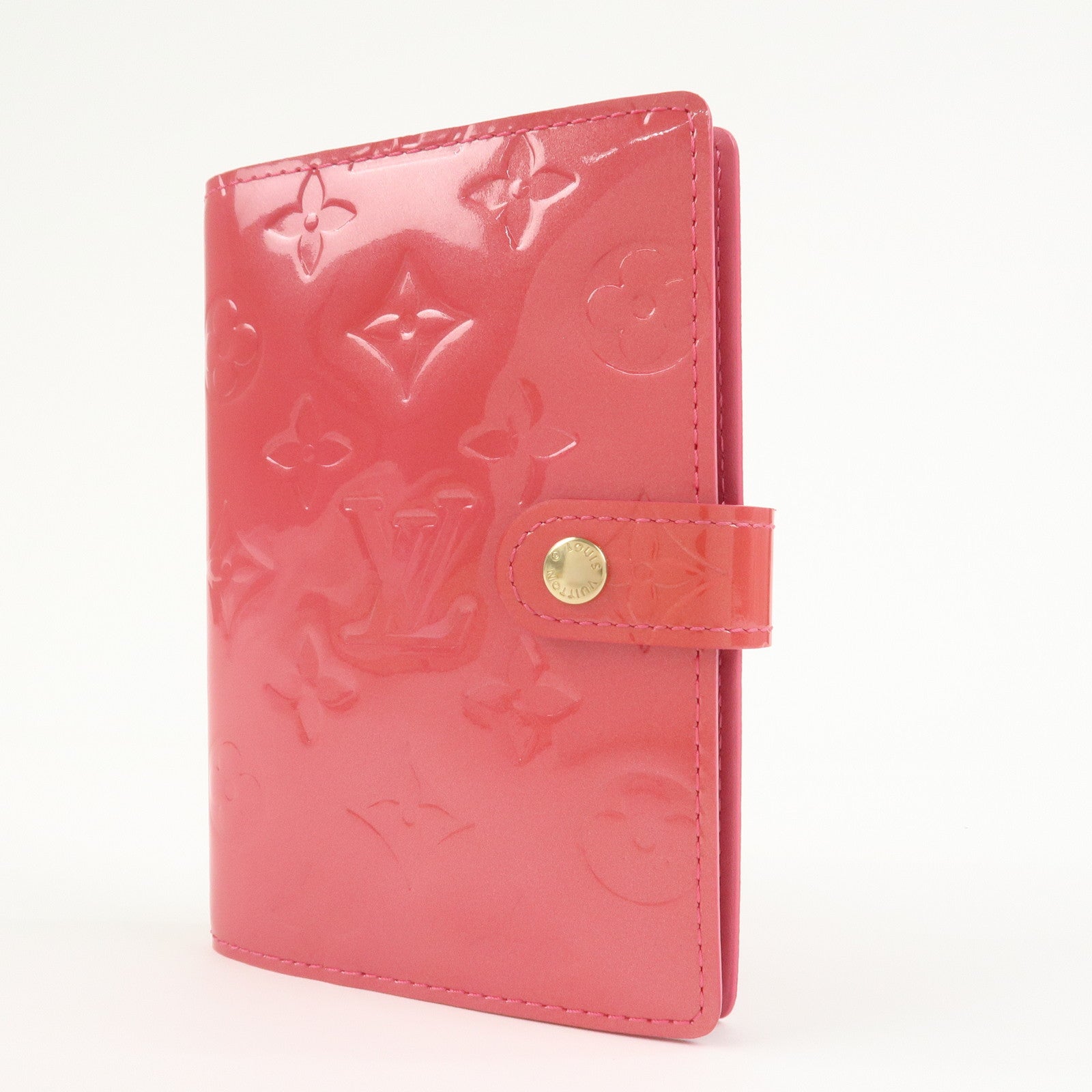 Louis Vuitton Monogram Vernis Agenda PM Planner Cover R2101F