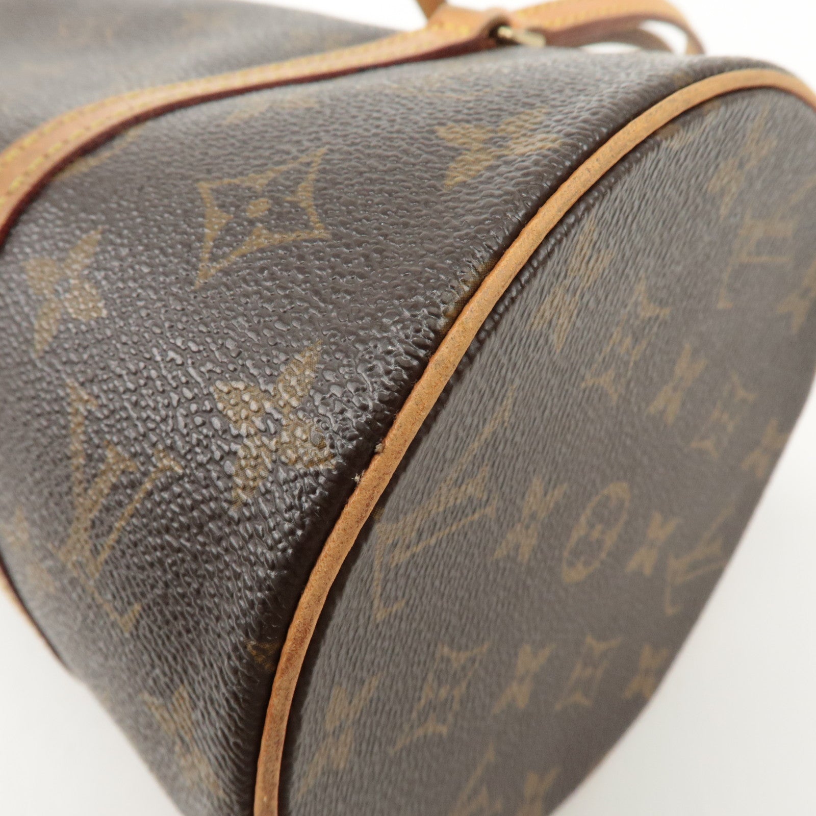 Louis Vuitton Monogram Papillon 30 Hand Bag New Style M51385 Used