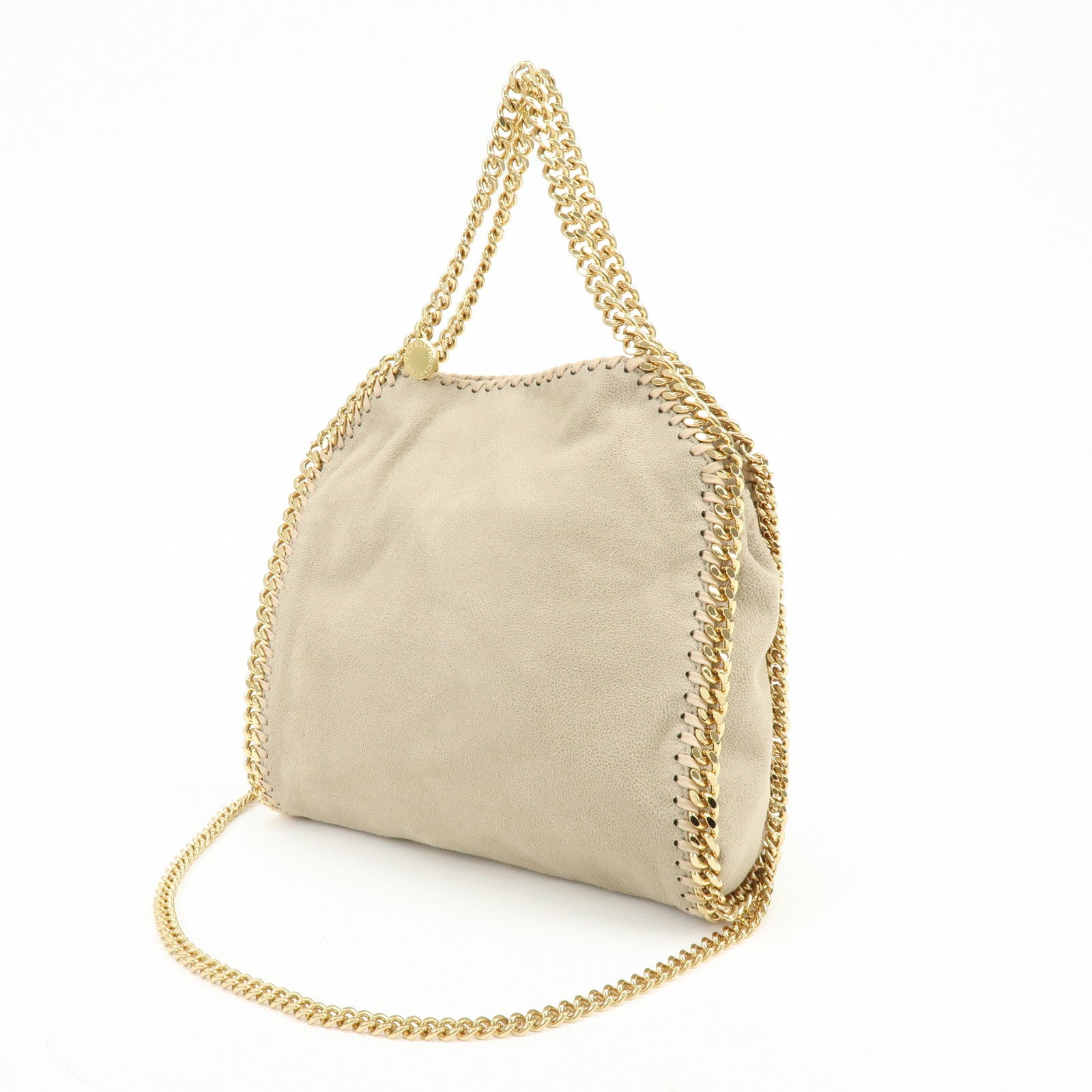 STELLA MCCARTNEY Polyester Shoulder Bag Crossbody Bag Beige