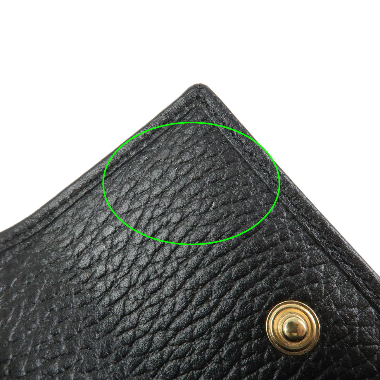 GUCCI GG Marmont Leather 6 Rings Key Case Key Holder Black 456118