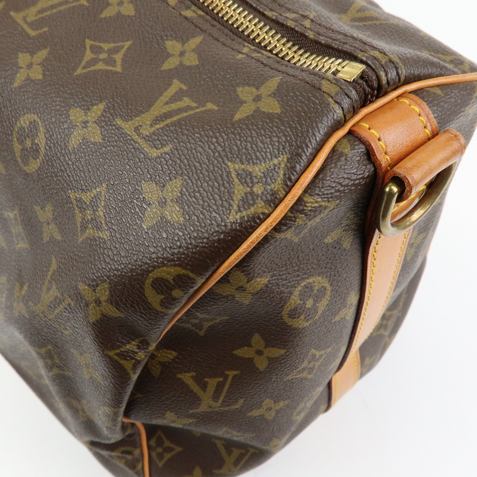 Louis Vuitton Monogram Keep All Bandouliere 55 Boston Bag M41414